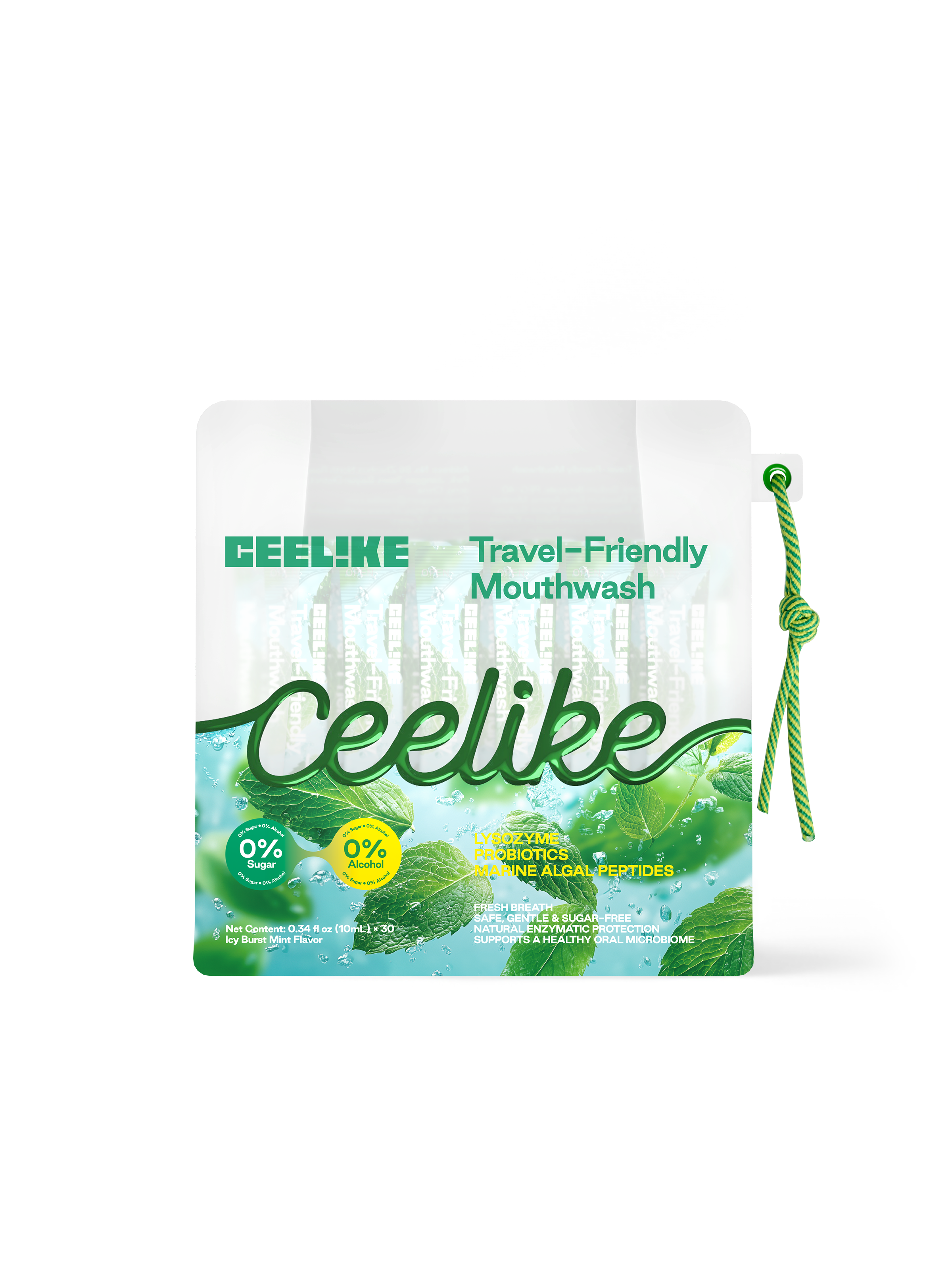 CEELIKE Ice Mint Mouthwash Sachets – Ceelike