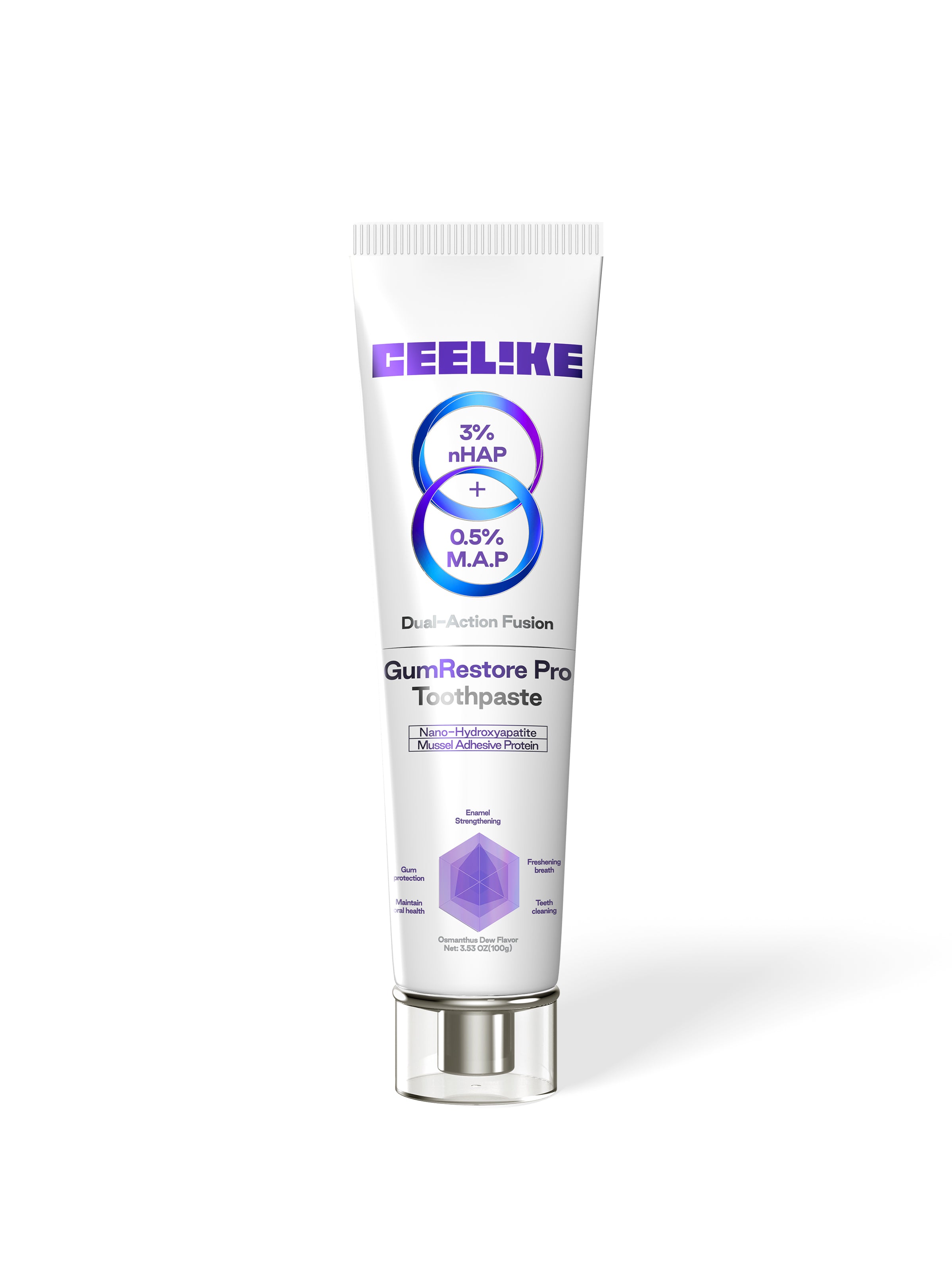 ラ・サ3.6●○ＫCatherineページ○● CEELIKE Mussel Adhesive Protein Toothpaste | Nano-Hydroxyapatite