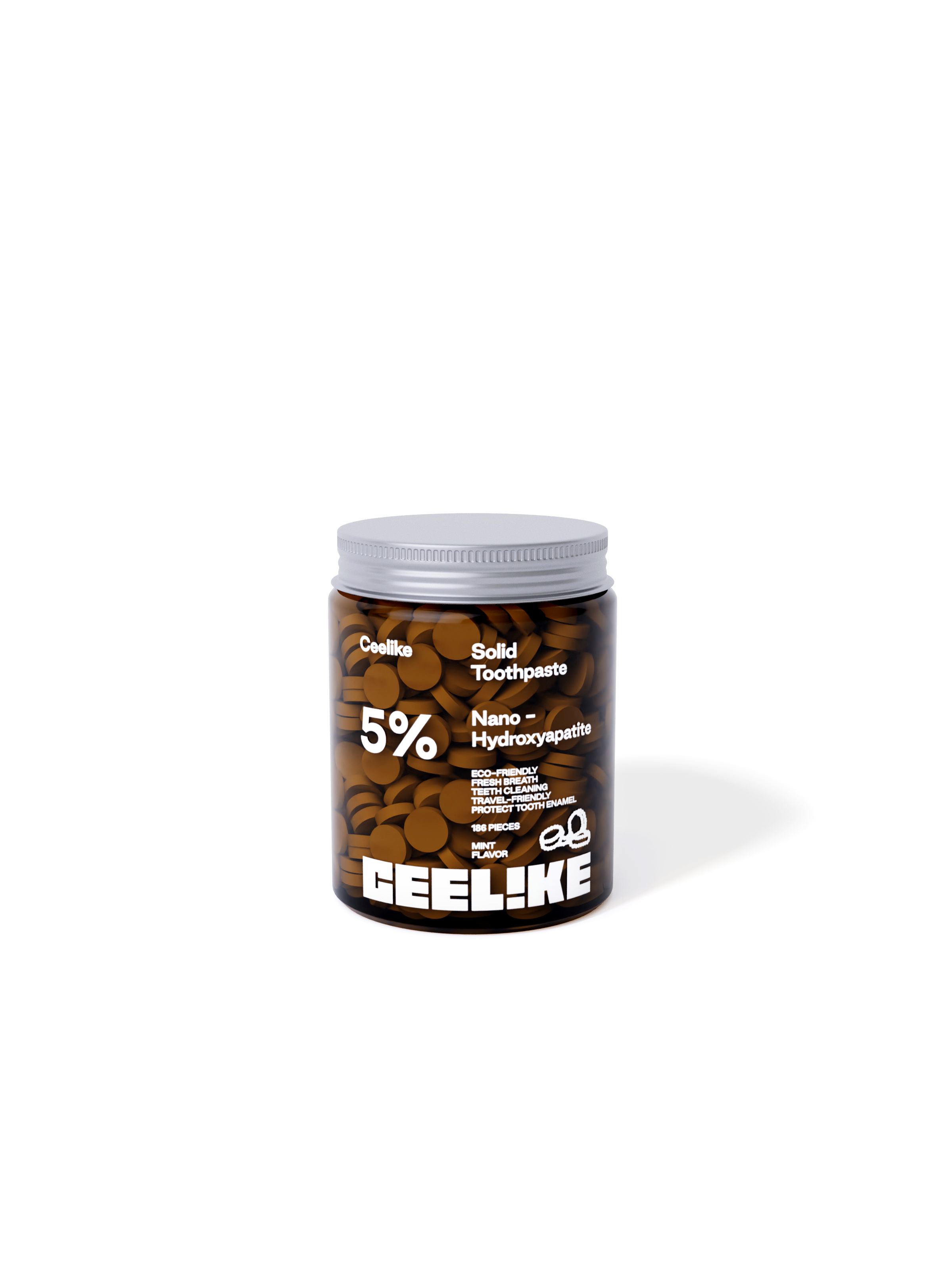 CEELIKE 5% Hydroxyapatite Toothpaste Tablets – Ceelike