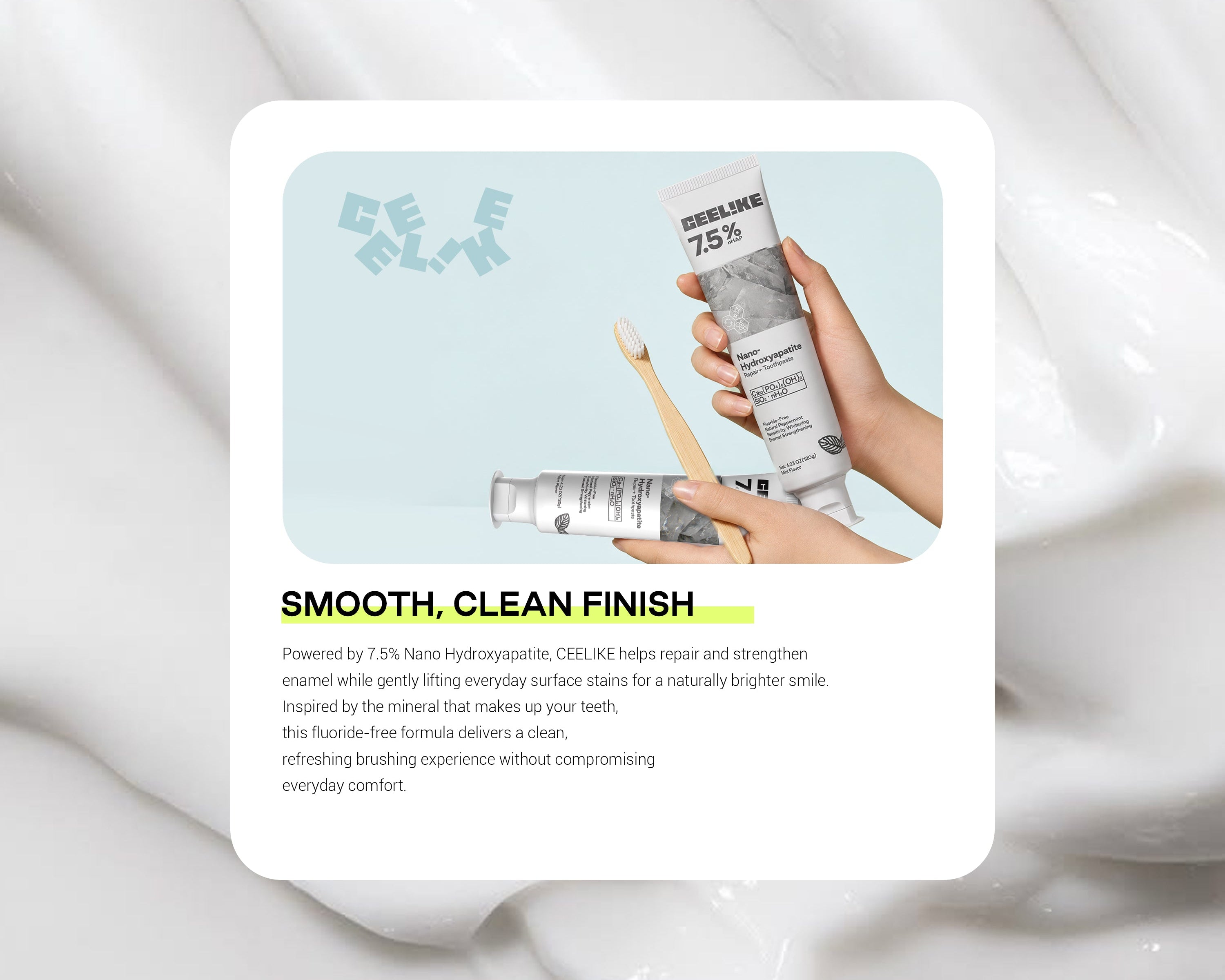 CEELIKE’s Hydroxyapatite Toothpaste: The Safer, Smarter Alternative to Fluoride
