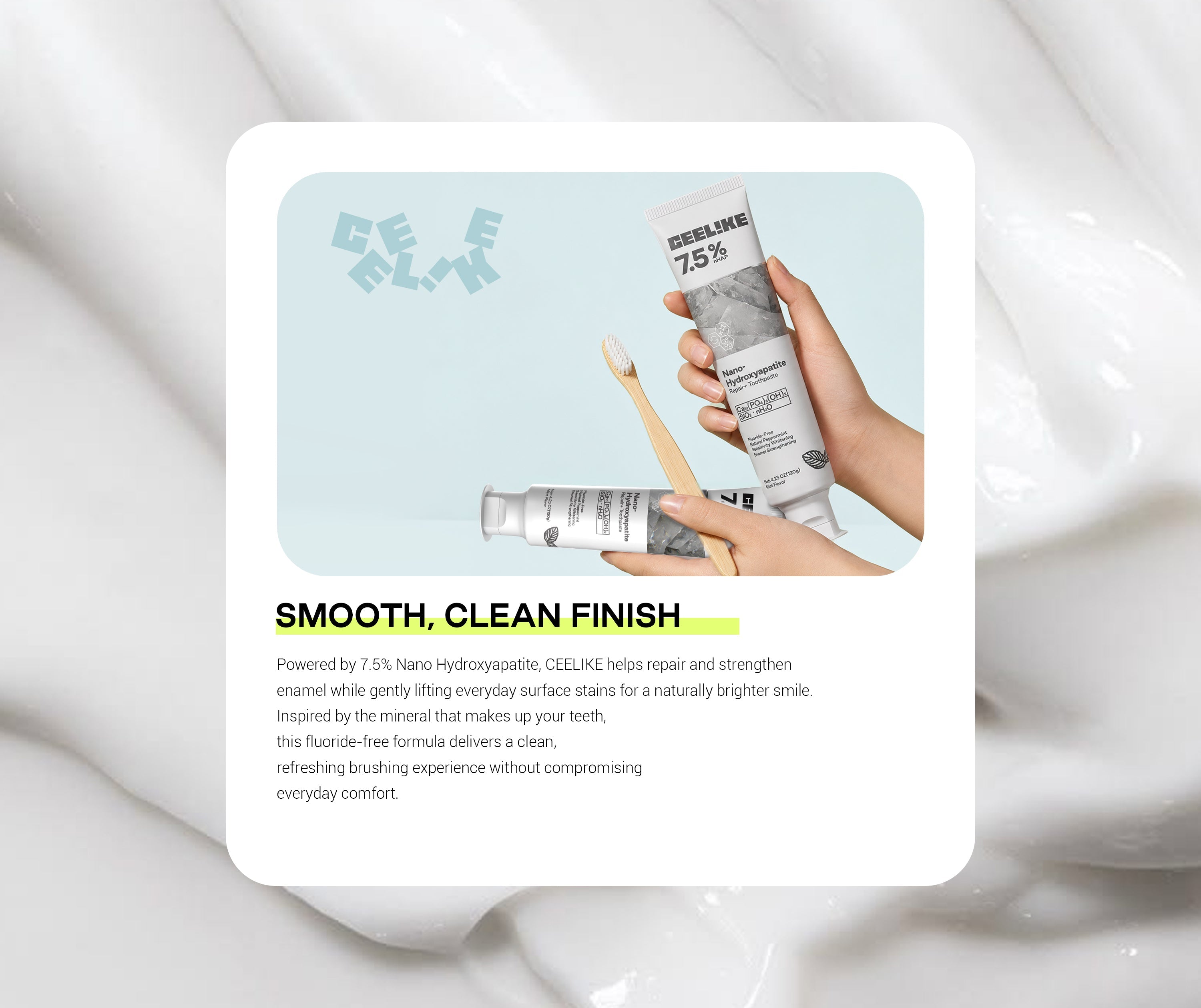 CEELIKE’s Hydroxyapatite Toothpaste: The Safer, Smarter Alternative to Fluoride