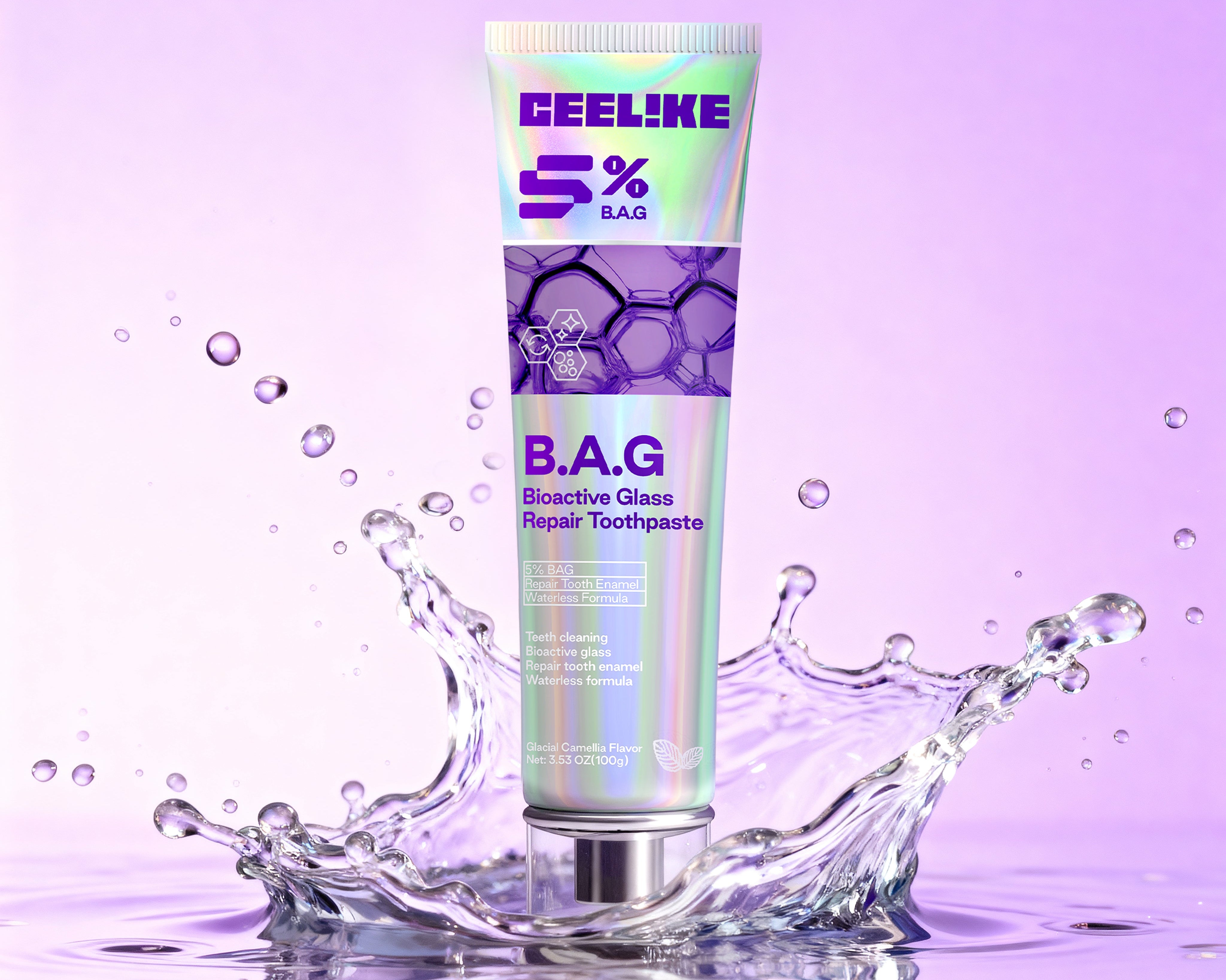Beyond Clean: The Science of Comfort in Every Smile — CEELIKE 5% Bioactive Glass Repair Toothpaste