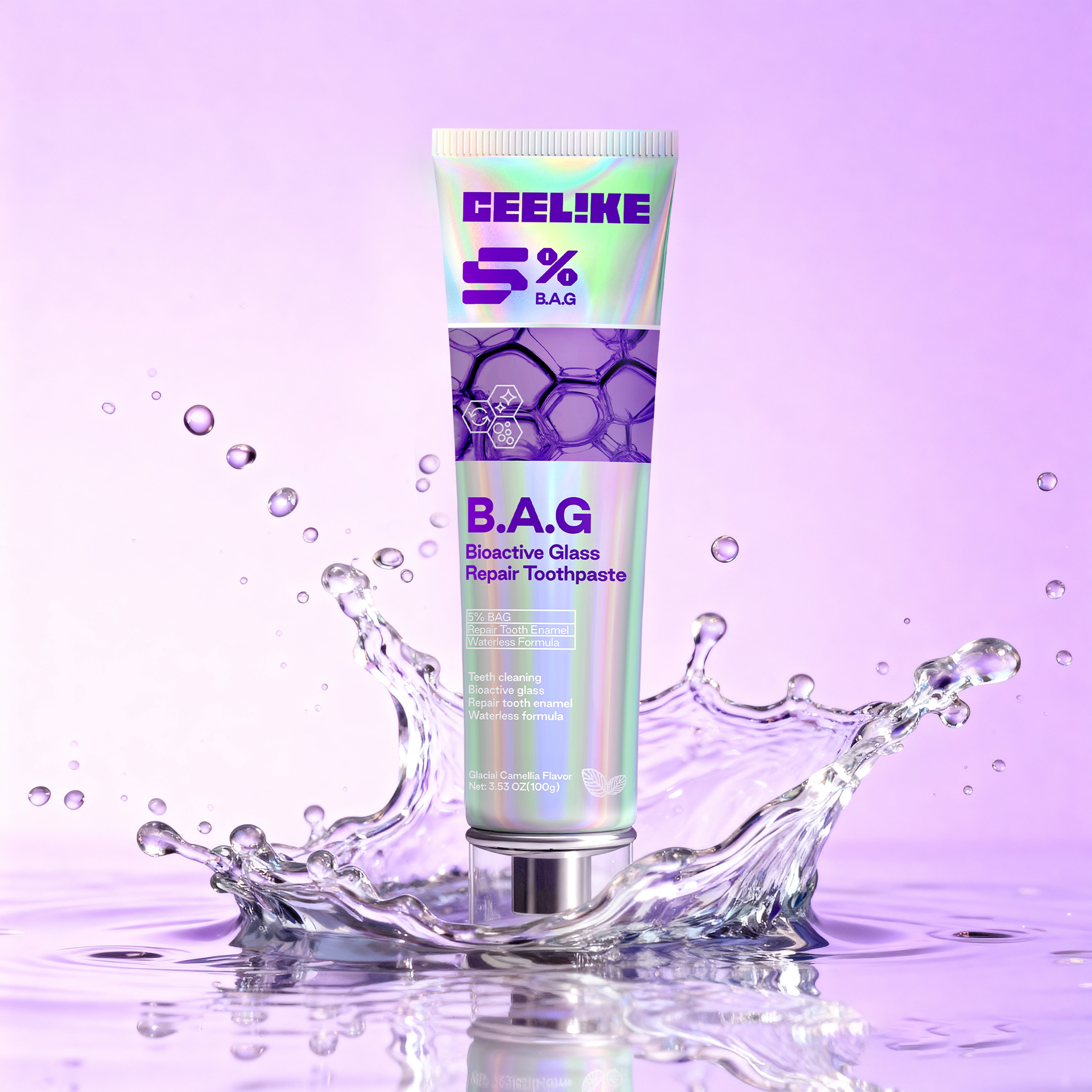 Beyond Clean: The Science of Comfort in Every Smile — CEELIKE 5% Bioactive Glass Repair Toothpaste