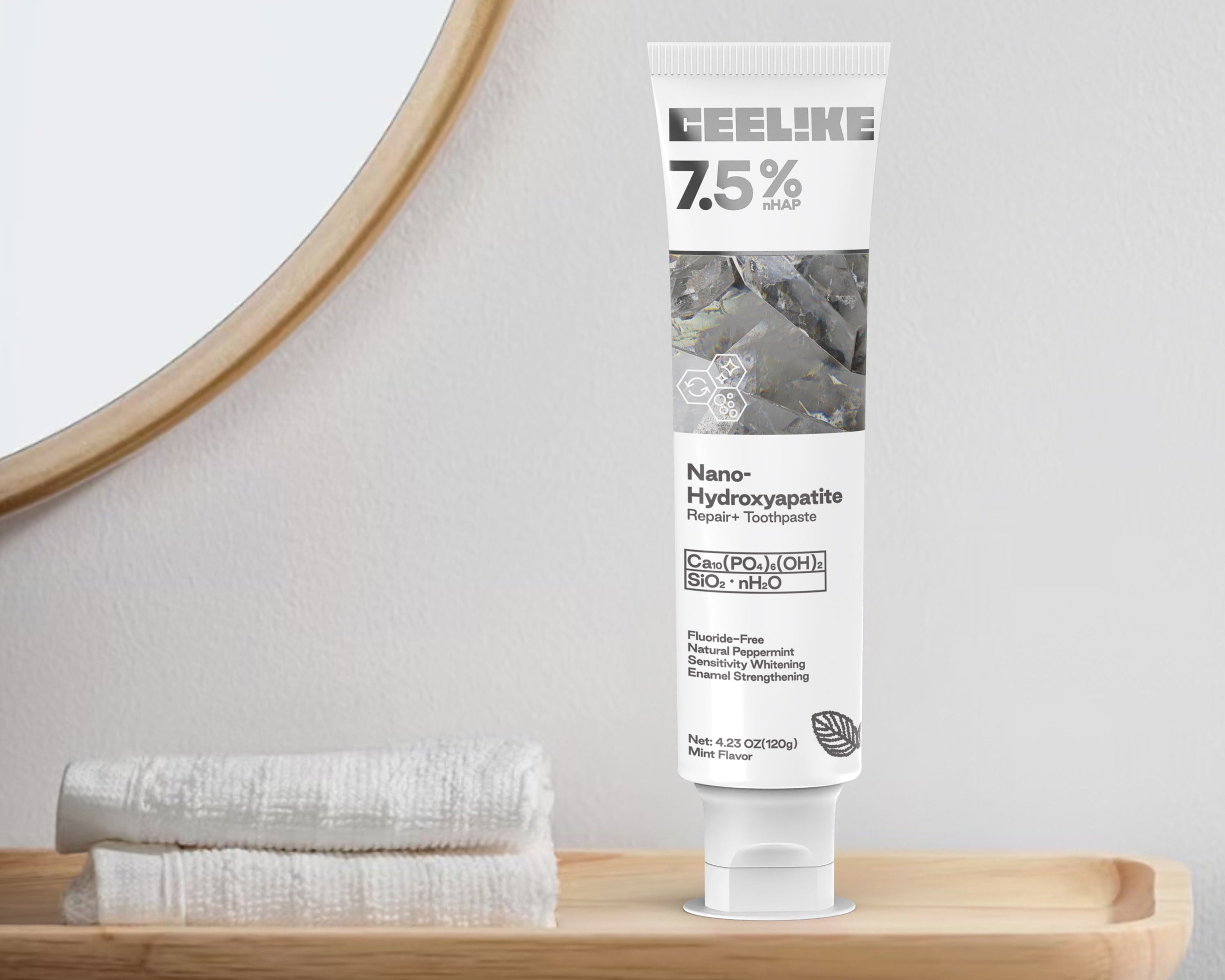 Is Your Toothpaste Missing This Natural Magic Mineral? Discover the CEELIKE 7.5% Hydroxyapatite Secret