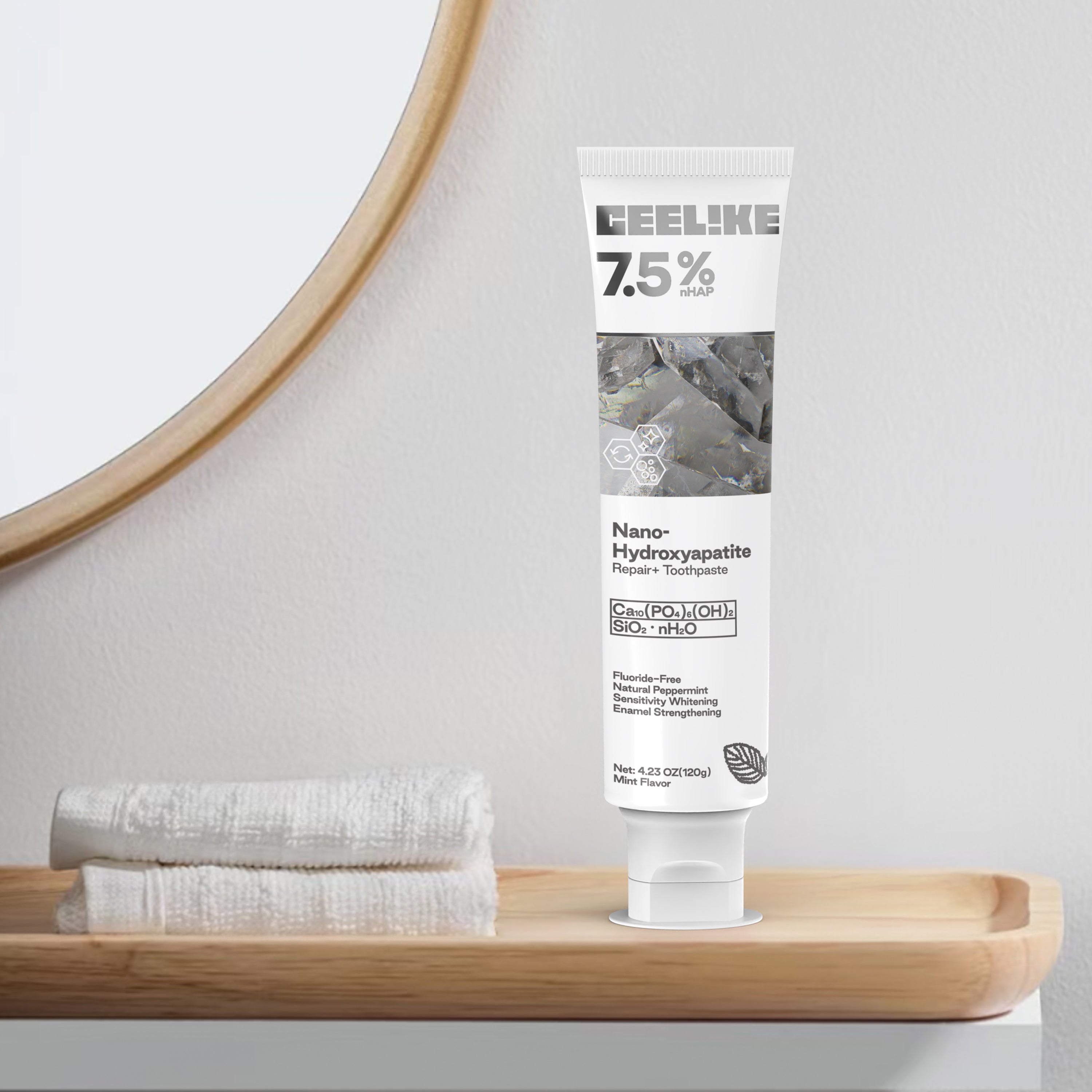 Is Your Toothpaste Missing This Natural Magic Mineral? Discover the CEELIKE 7.5% Hydroxyapatite Secret