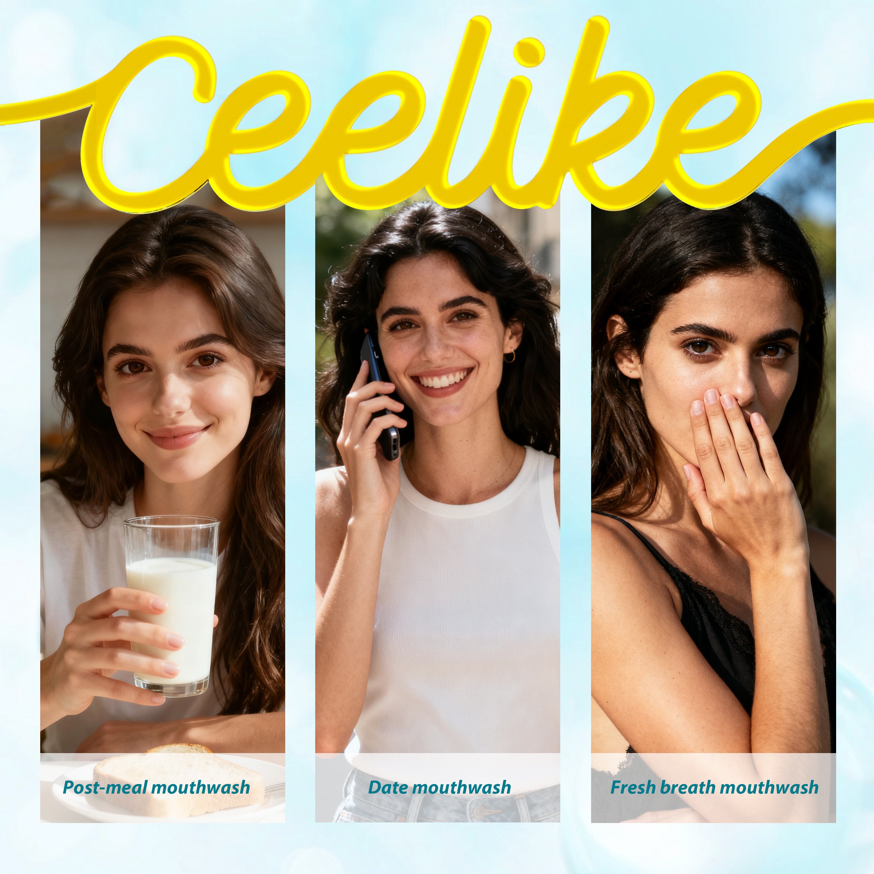 CEELIKE Portable Mouthwash – Tropical Pineapple Flavor