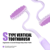 CEELIKE S-Shaped Soft Bristle Toothbrush