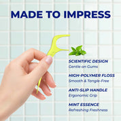 CEELIKE 2-in-1 Floss & Interdental Pick — Easy Daily Care