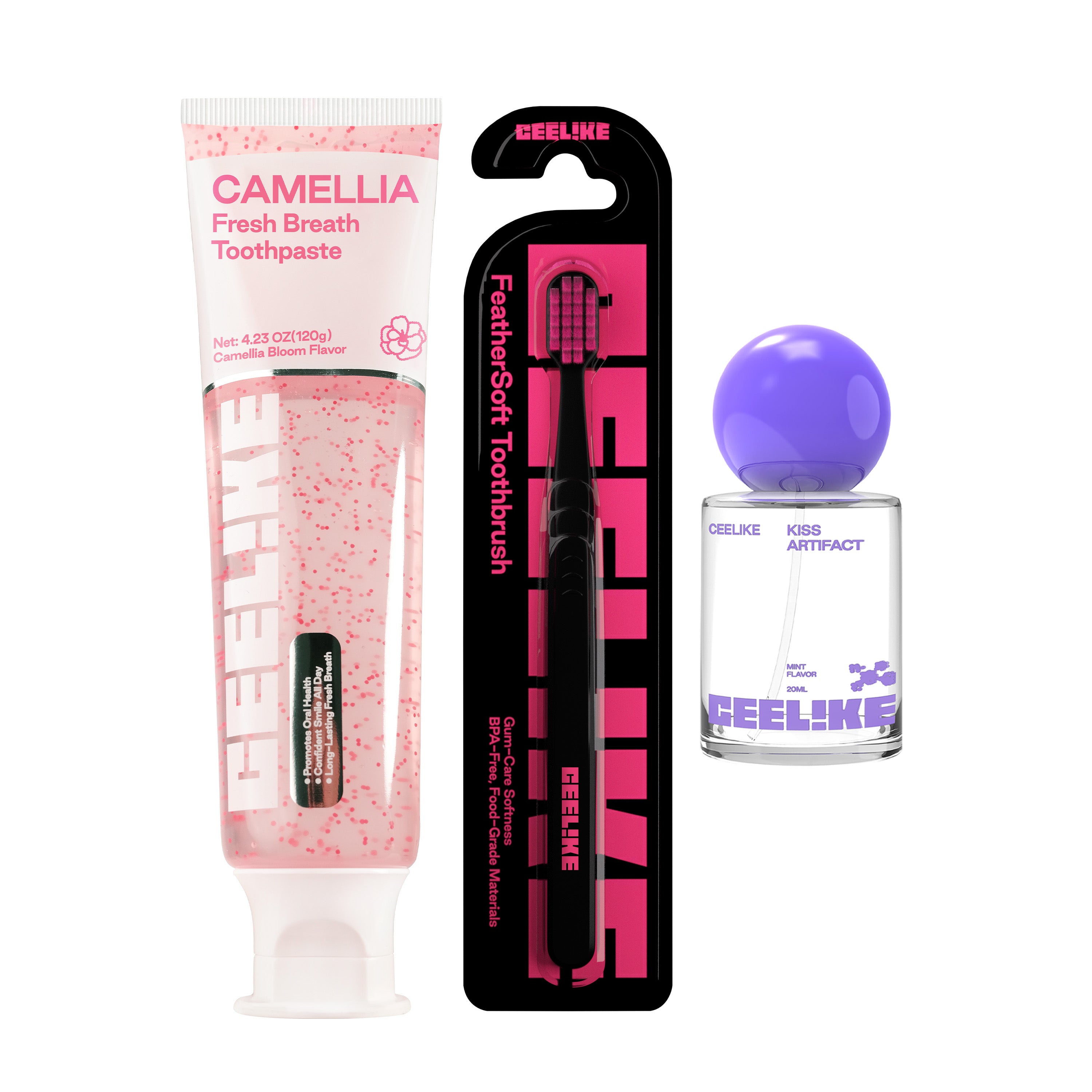 CEELIKE Daily Oral Essentials – Complete Care Trio