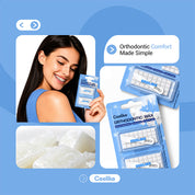 CEELIKE Orthodontic Wax | Clear, Unscented Orthodontic Wax for Braces | 2 Pack