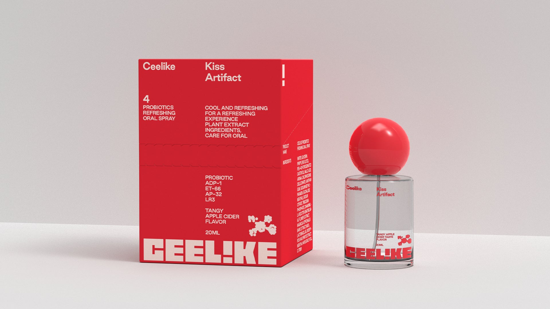 CEELIKE Smile Mist 20ml — Zesty Apple Cider & Probiotics