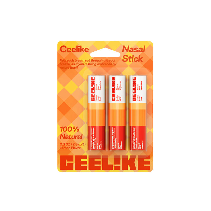 CEELIKE Nasal Stick | Mint & Citrus Aroma | Portable Stick