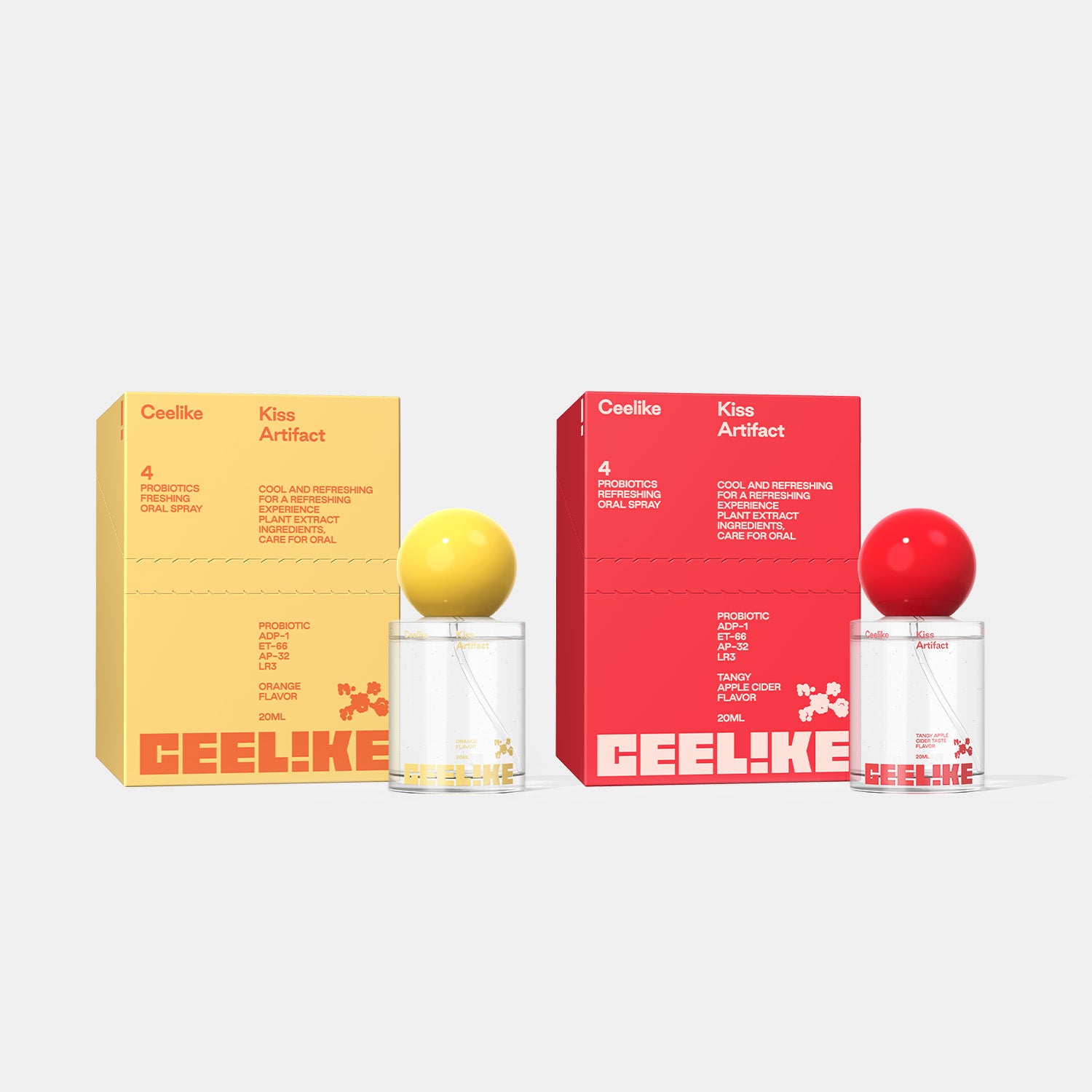 CEELIKE Oral Spray Duo – Fresh Breath Anytime, Anywhere