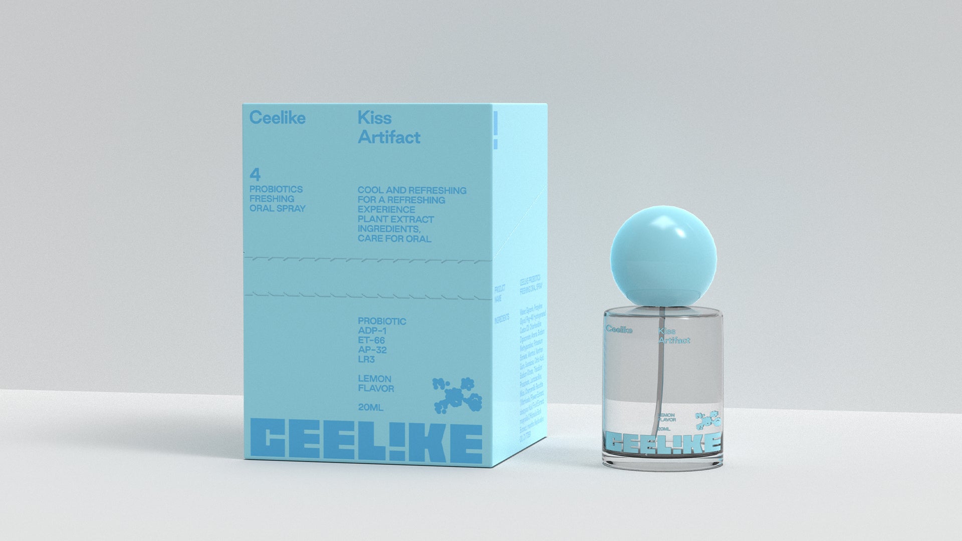 CEELIKE Smile Mist 20ml — Lively Lemon & Probiotics