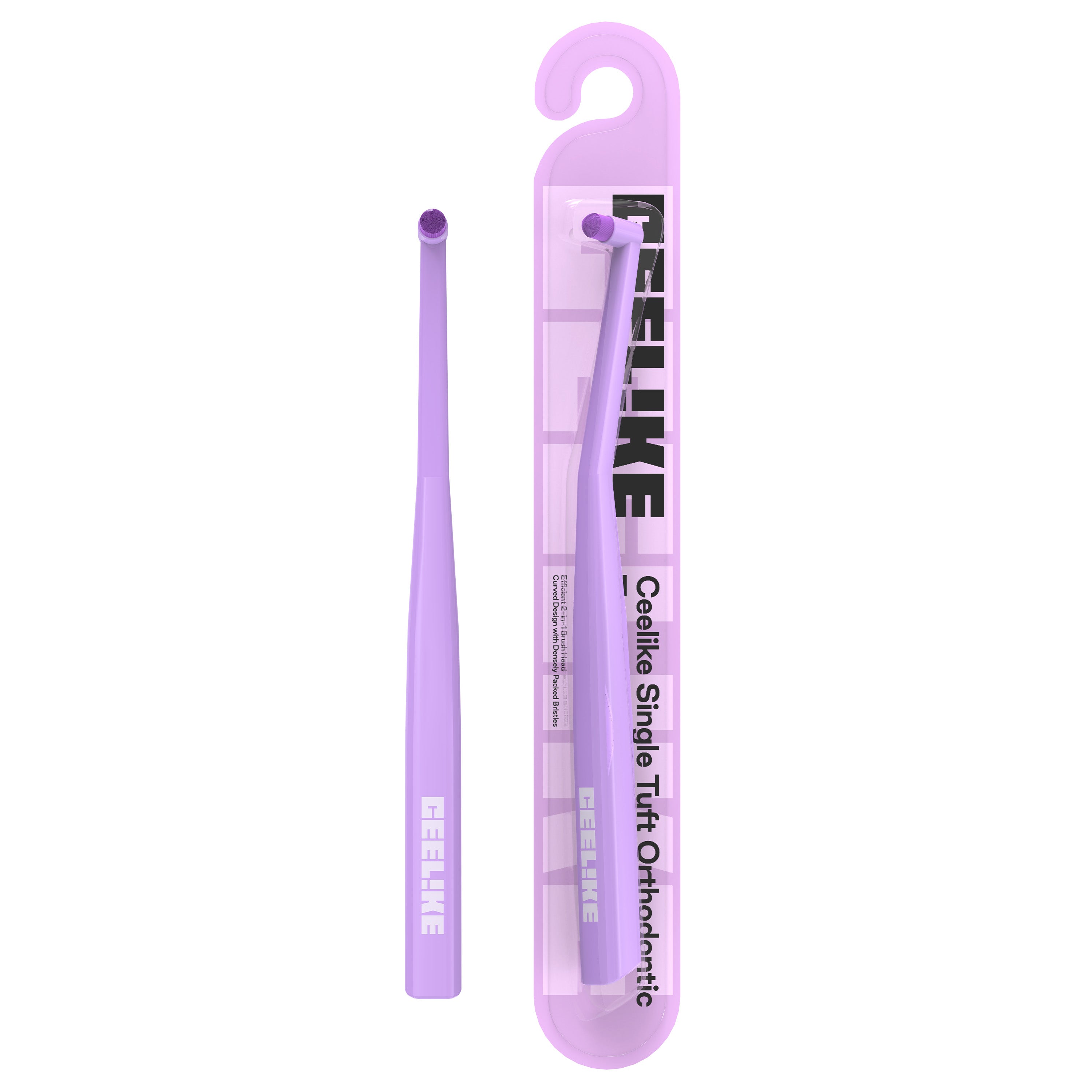 CEELIKE 0.12mm Sensitive Care Orthodontic Toothbrush