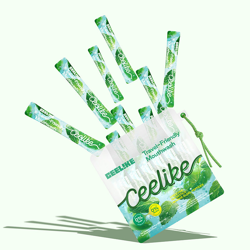 CEELIKE Ice Mint Mouthwash Sachets