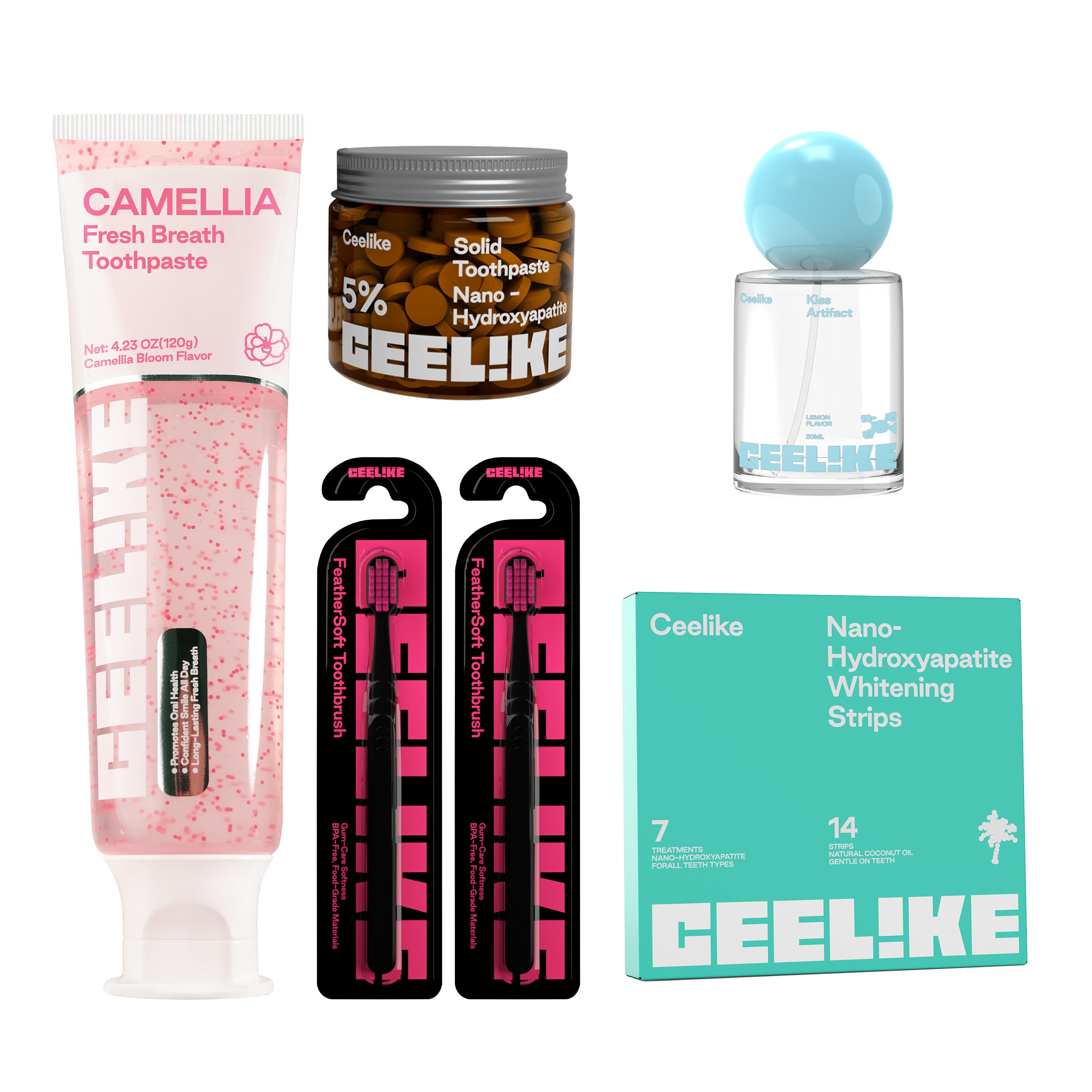 CEELIKE 5-in-1 Oral Care Set