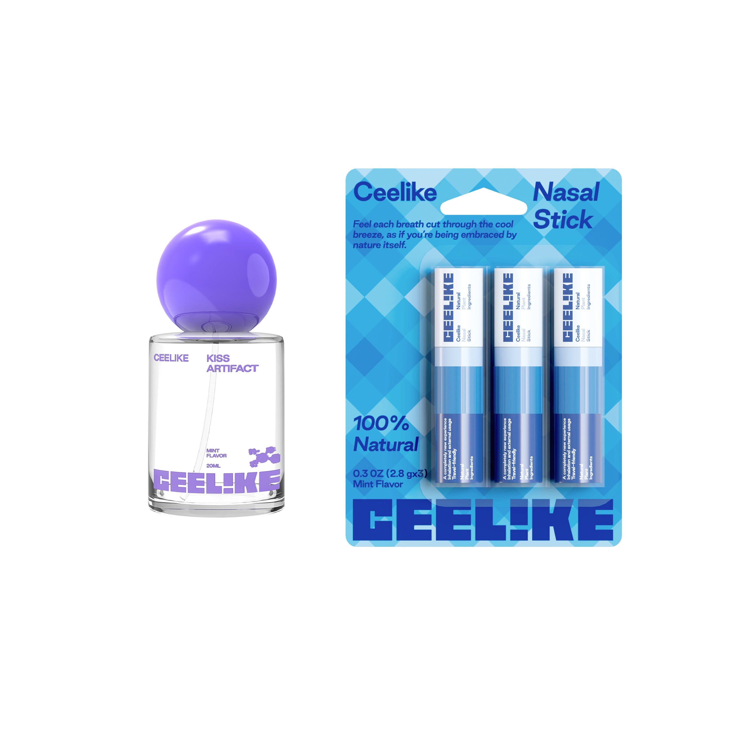 CEELIKE On-the-Go Energy & Freshness Kit