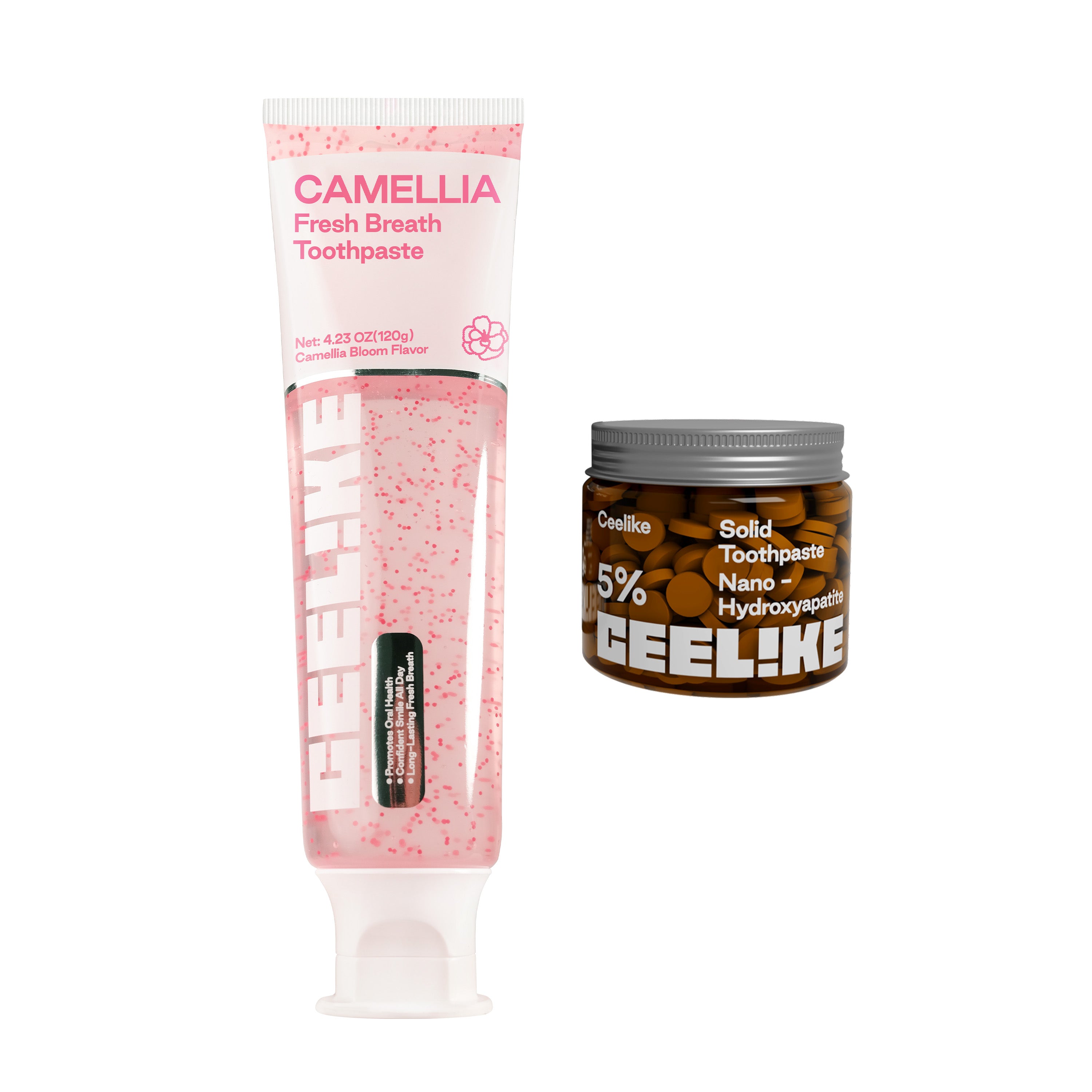 CEELIKE Oral Care Duo – Classic Toothpaste & Solid Tablets