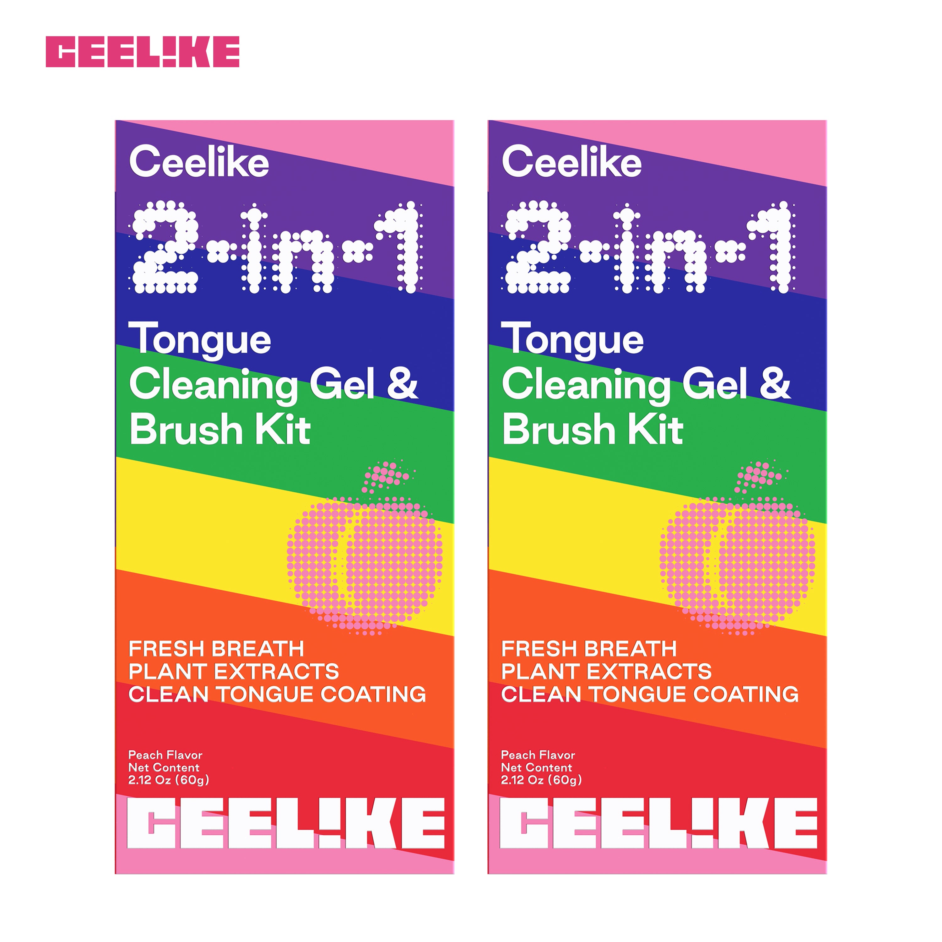 Tongue stiffness 100 standard Bシェル用 CEELIKE Tongue Gel & Brush – For Lasting Freshness – Ceelike