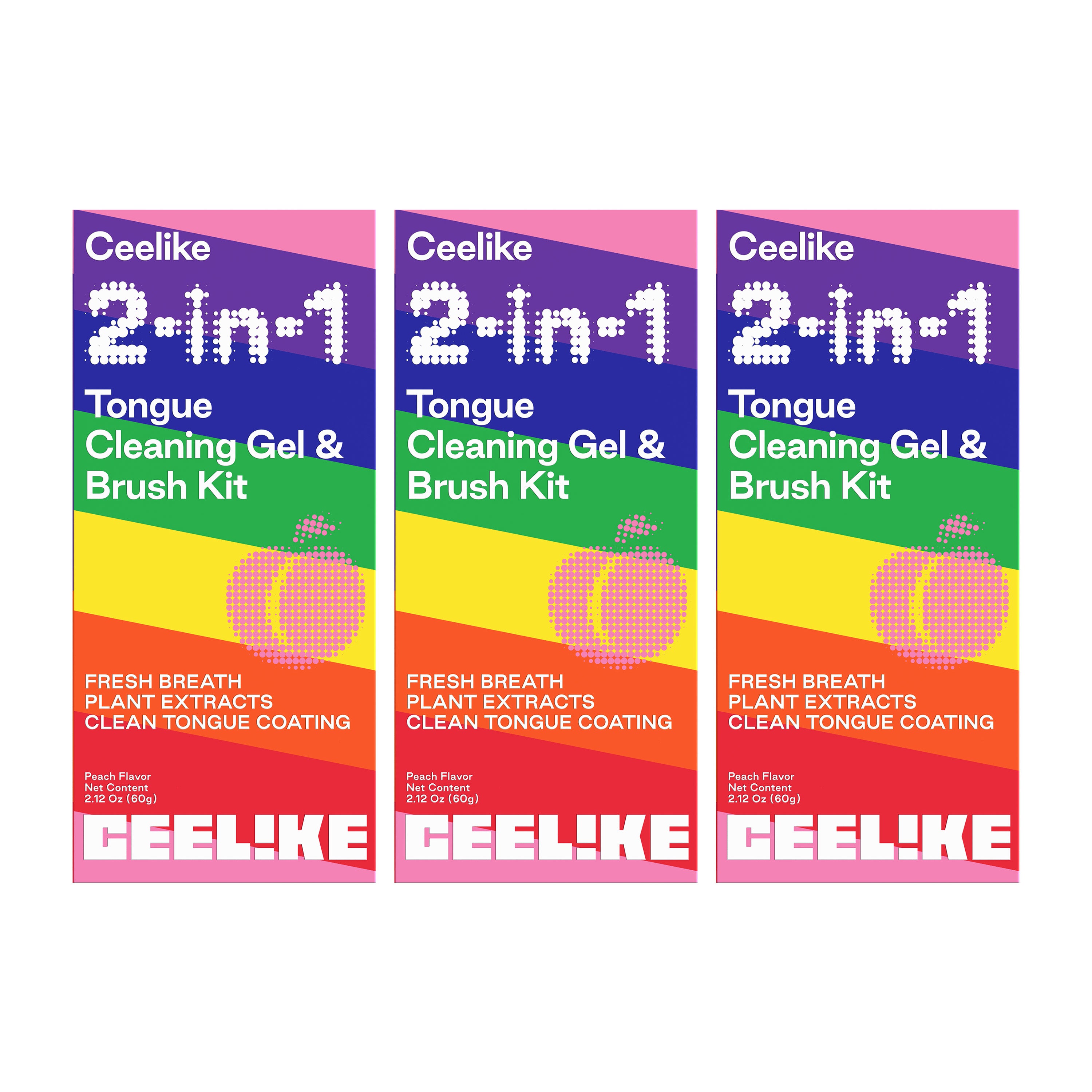 CEELIKE Tongue Gel & Brush