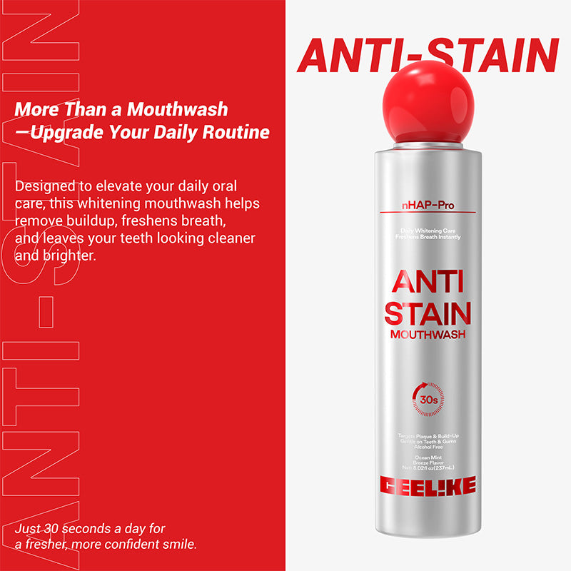 CEELIKE nHAP Mouthwash 120ml | Alcohol-Free | Fresh Mint