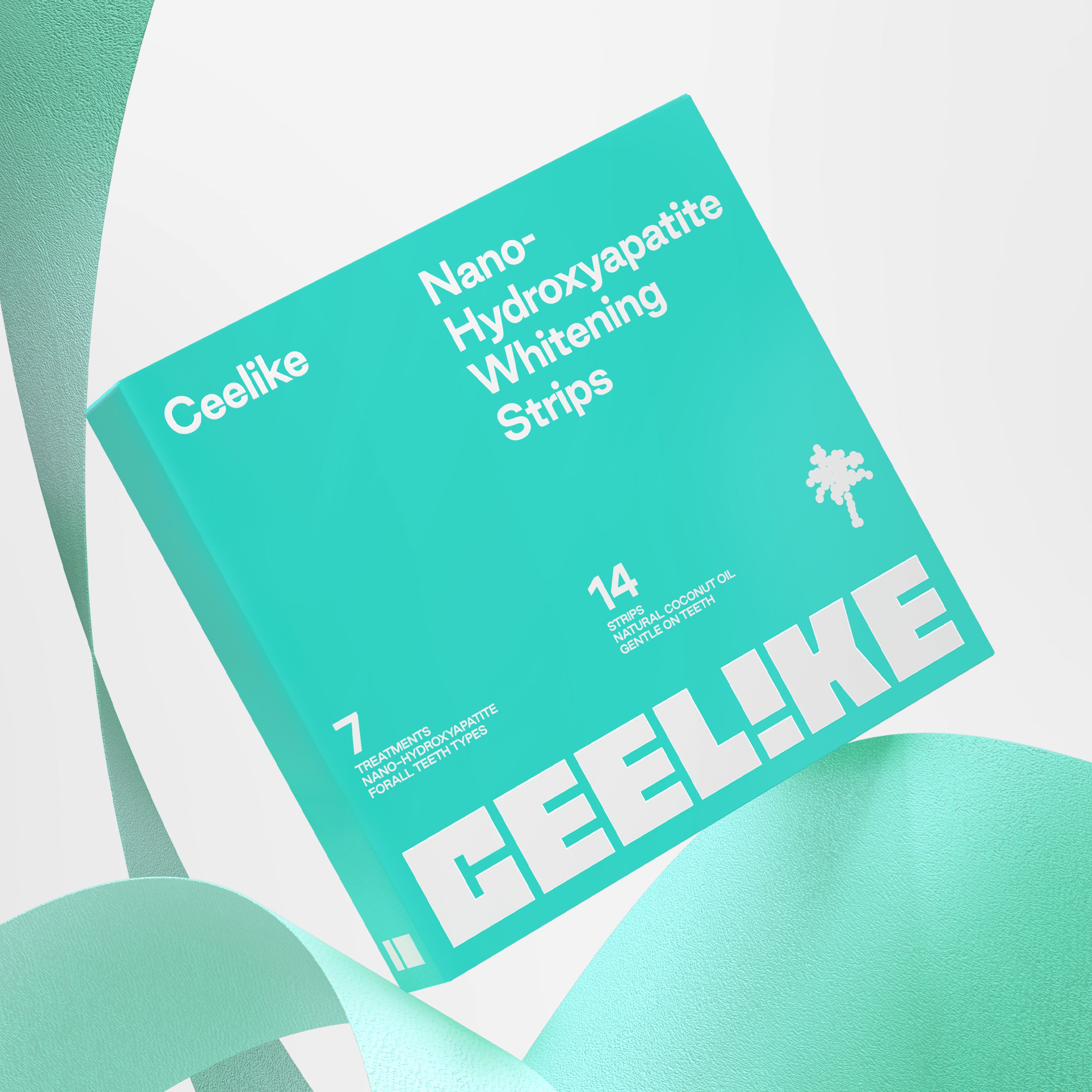 CEELIKE Nano-Hydroxyapatite Teeth Whitening Strips