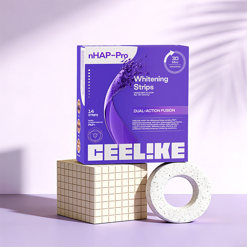CEELIKE Nano-Hydroxyapatite Teeth Strips | Brighter Smile