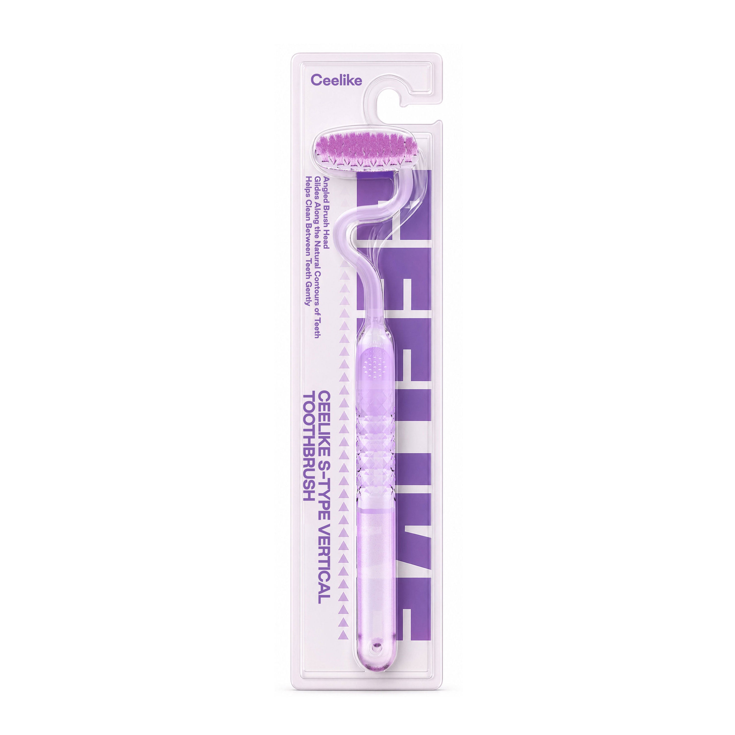 CEELIKE S-Shaped Soft Bristle Toothbrush