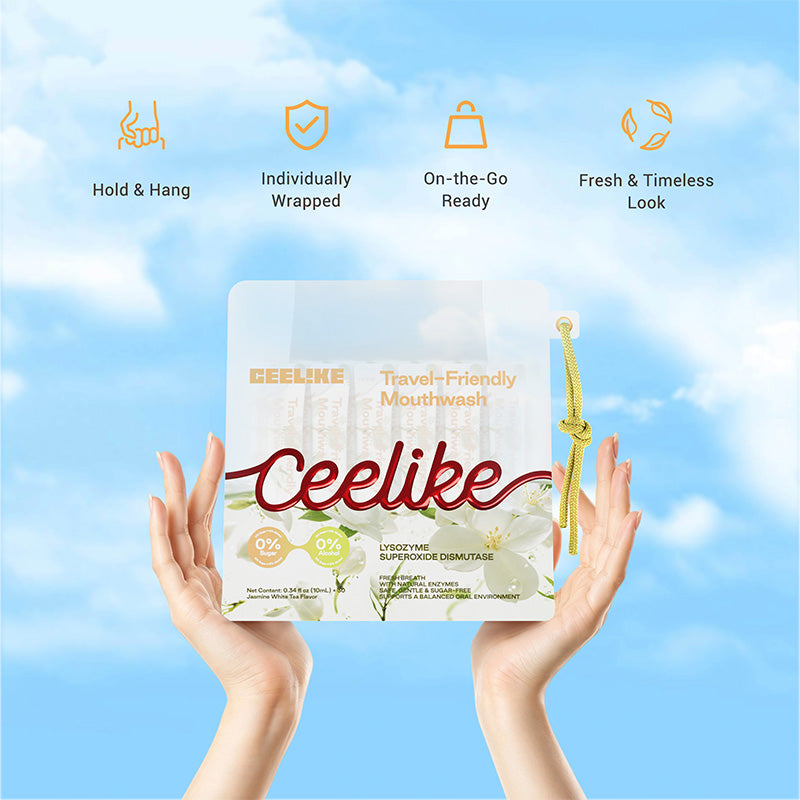 CEELIKE Jasmine White Tea Mouthwash