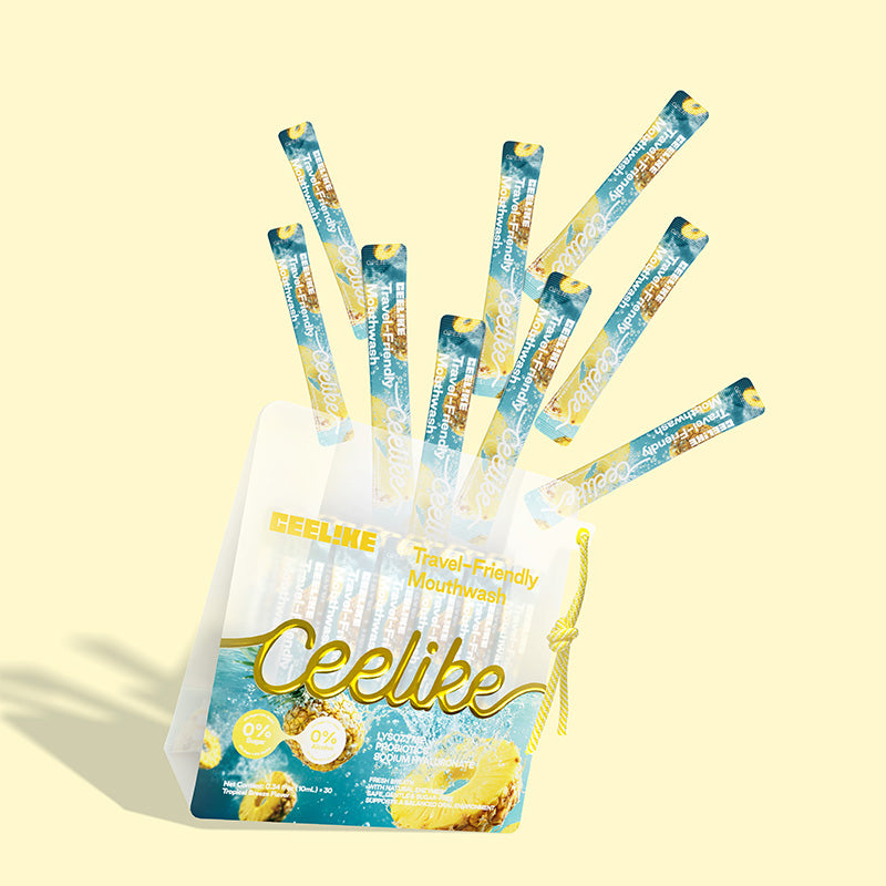 CEELIKE Portable Mouthwash – Tropical Pineapple Flavor