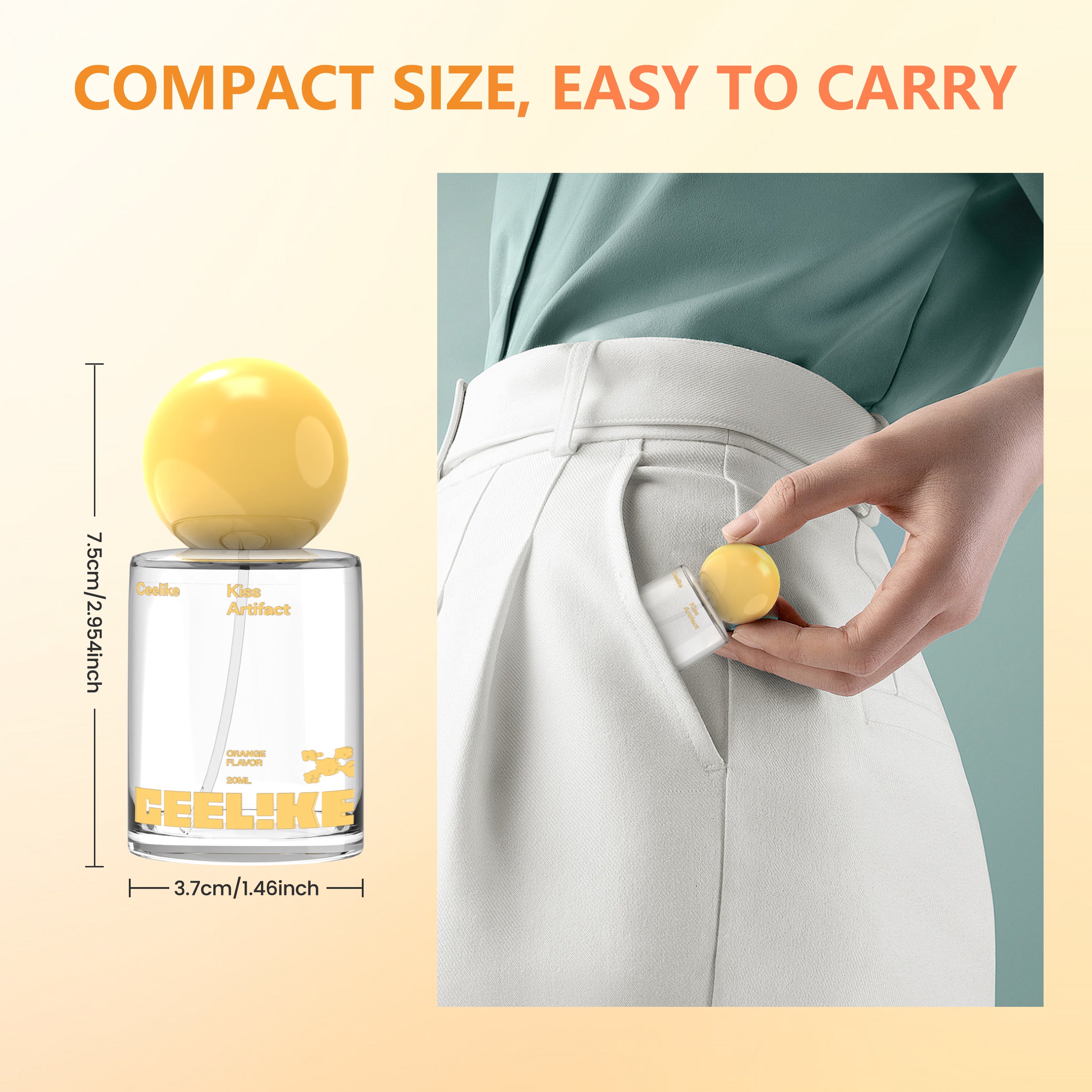 CEELIKE Smile Mist 20ml — Zesty Orange & Probiotics