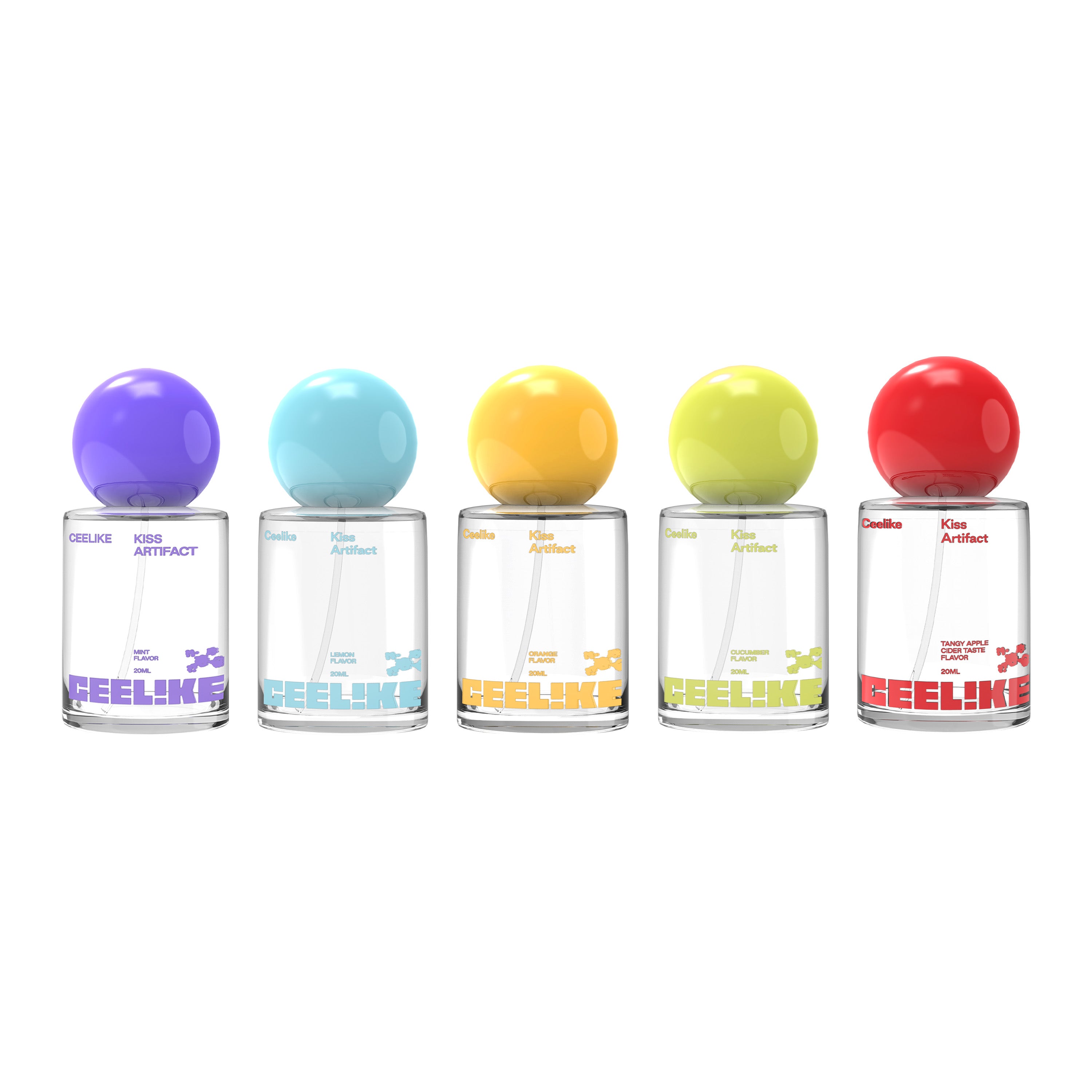 CEELIKE Mist Set — 5 Flavors of Probiotic Freshness