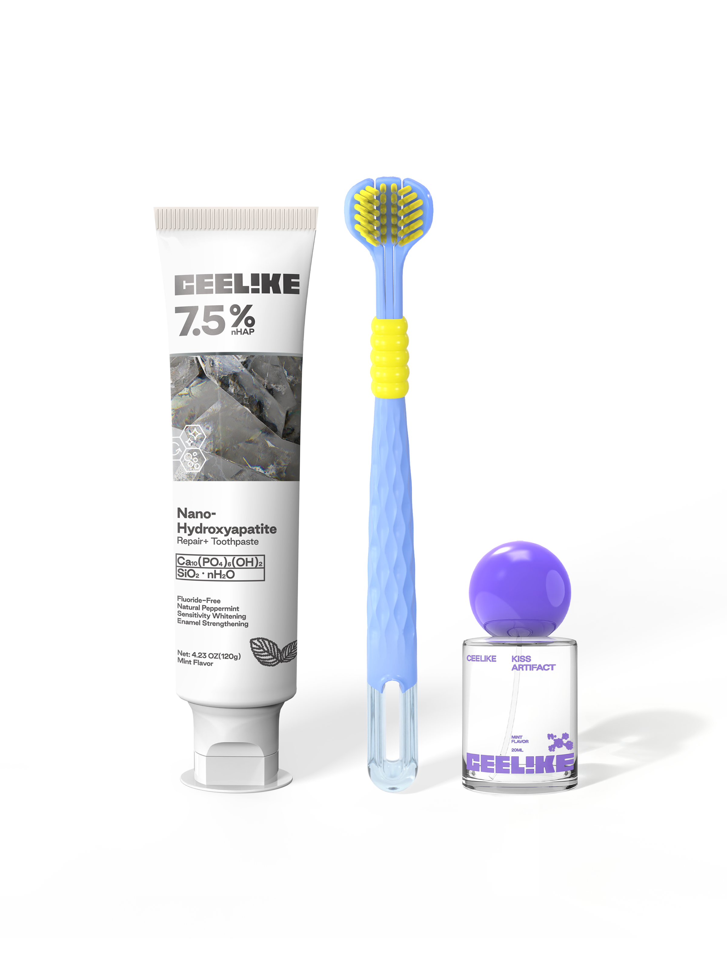 CEELIKE Daily Oral Essentials – Complete Care Trio