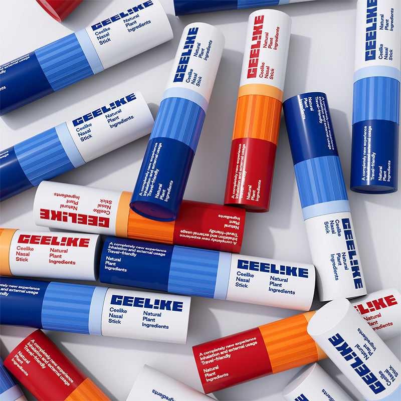 CEELIKE Nasal Stick | Mint & Citrus Aroma | Portable Stick