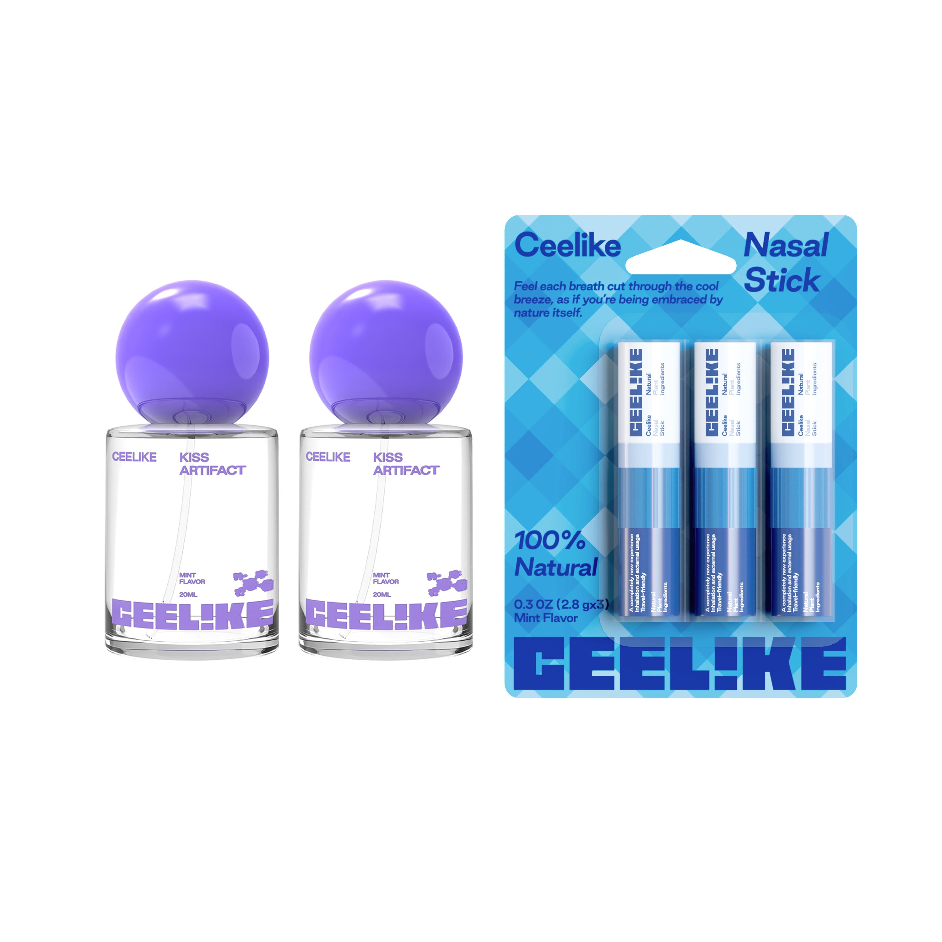 CEELIKE On-the-Go Energy & Freshness Kit