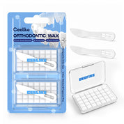 CEELIKE Orthodontic Wax | Clear, Unscented Orthodontic Wax for Braces | 2 Pack