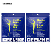 CEELIKE 2-in-1 Floss & Interdental Pick — Easy Daily Care