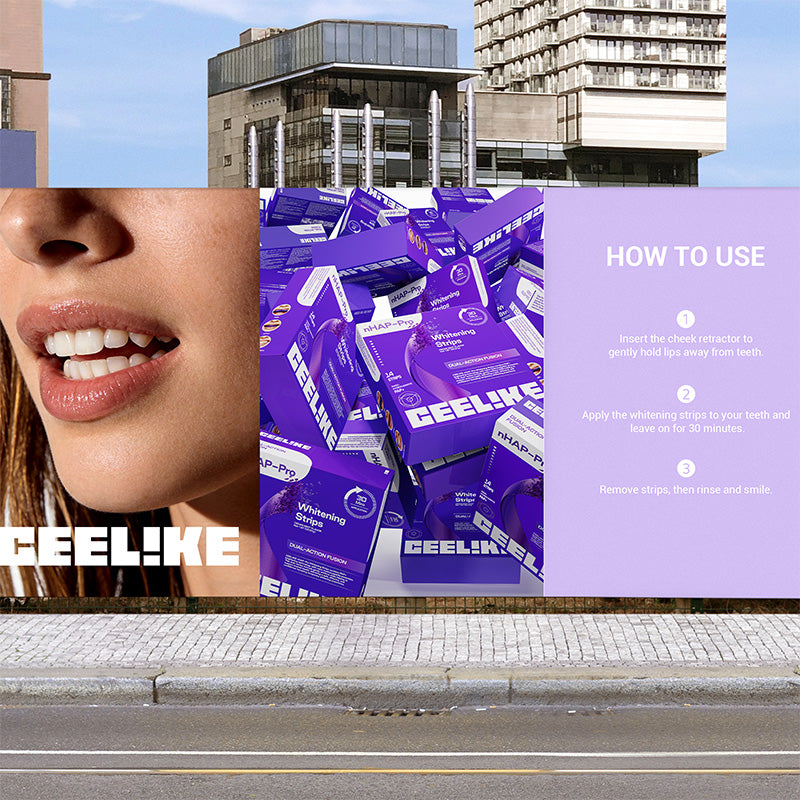 CEELIKE Nano-Hydroxyapatite Teeth Strips | Brighter Smile