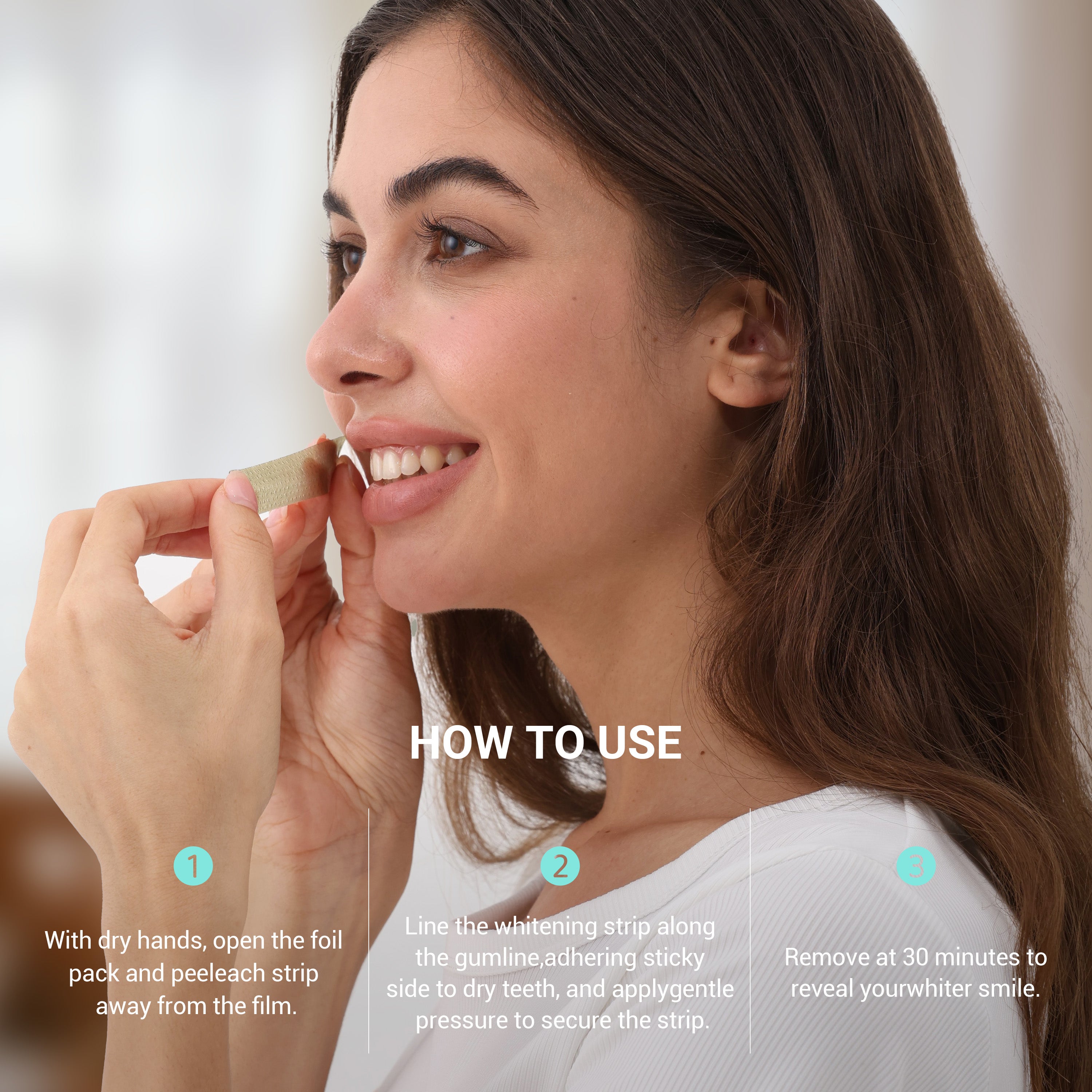 CEELIKE Nano-Hydroxyapatite Teeth Whitening Strips