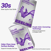 CEELIKE Purple Color-Correcting Stick Mouthwash | 12 Sticks