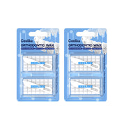 CEELIKE Orthodontic Wax | Clear, Unscented Orthodontic Wax for Braces | 2 Pack