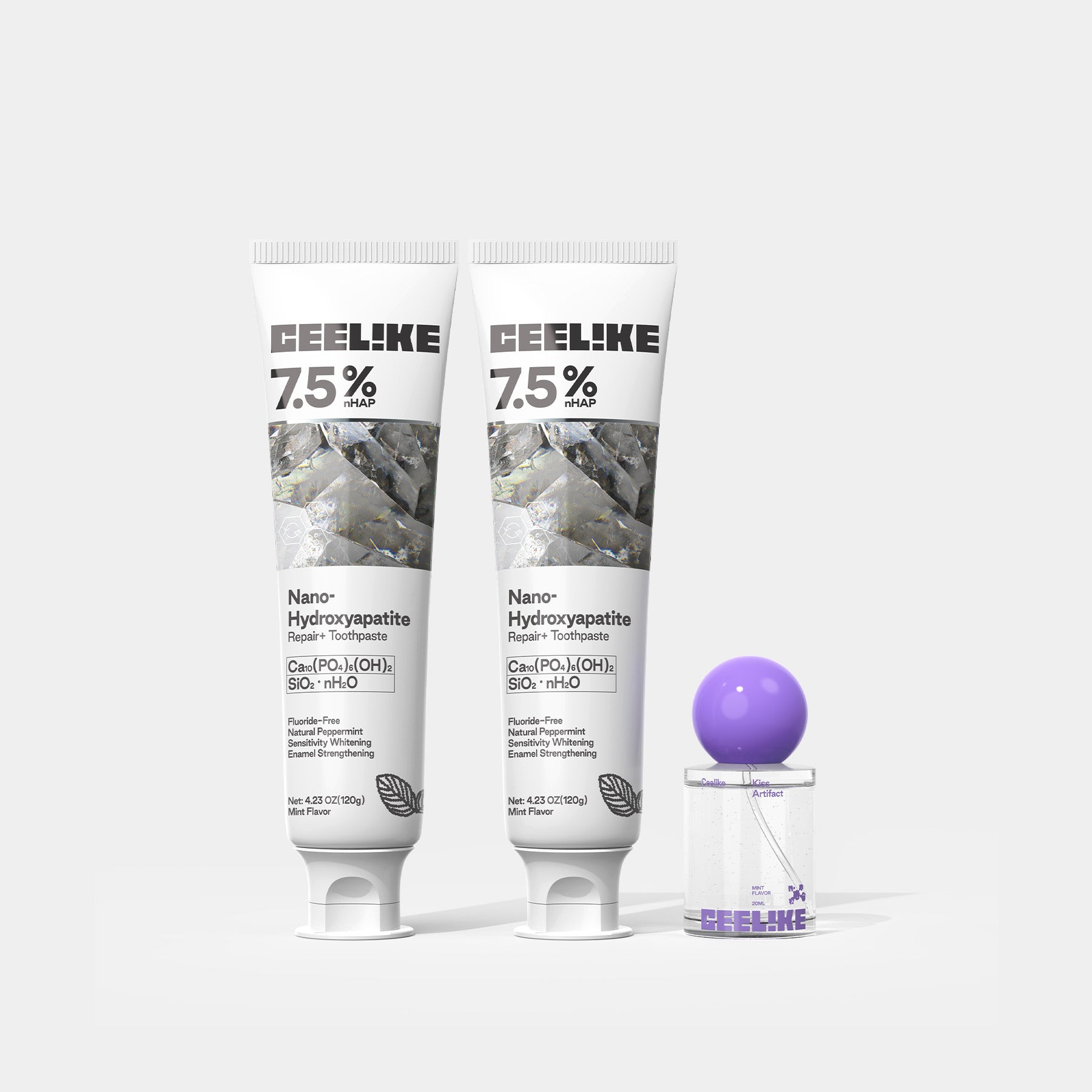 CEELIKE Daily Oral Care Kit | Toothpaste + Oral Spray Set