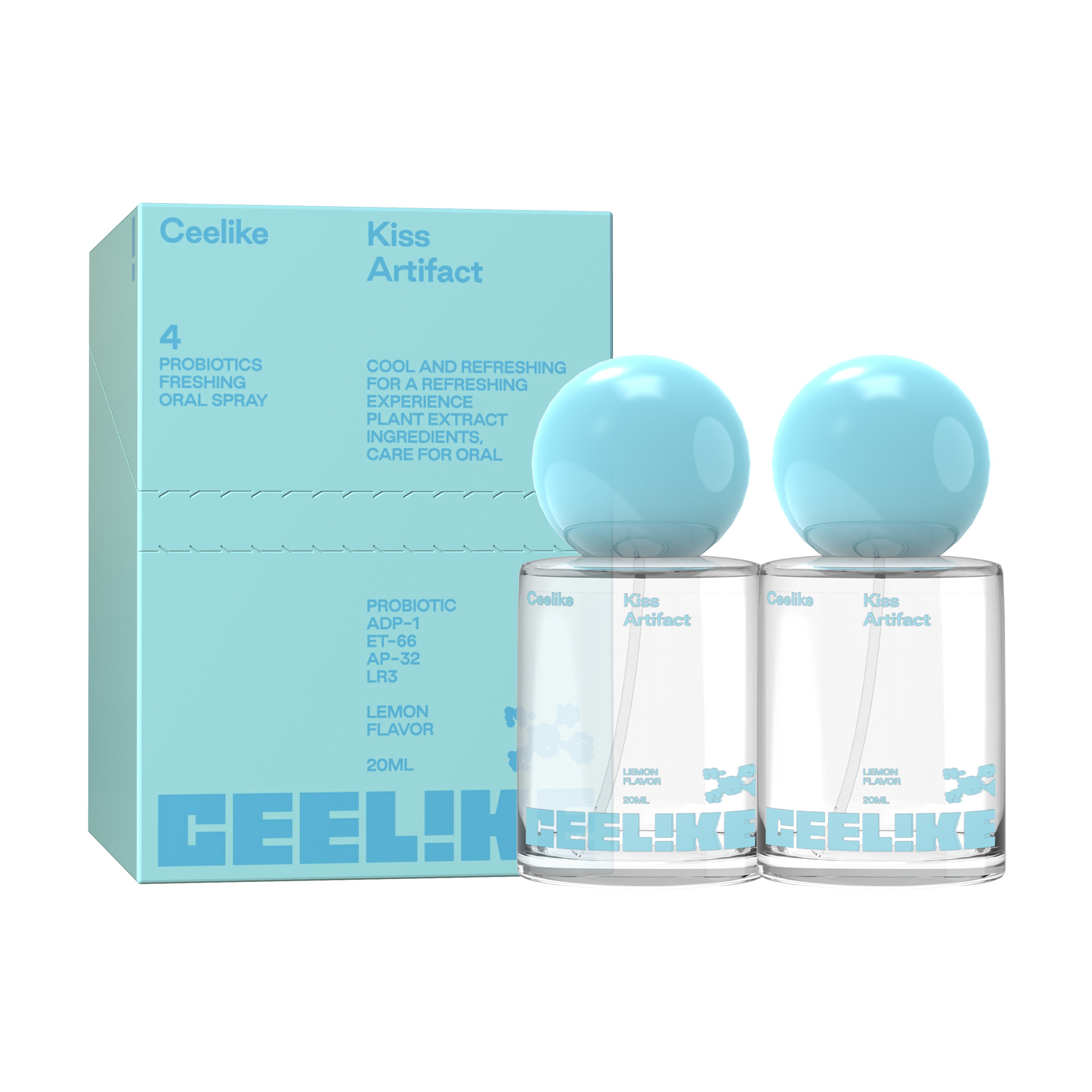 CEELIKE Smile Mist 20ml — Lively Lemon & Probiotics – Ceelike