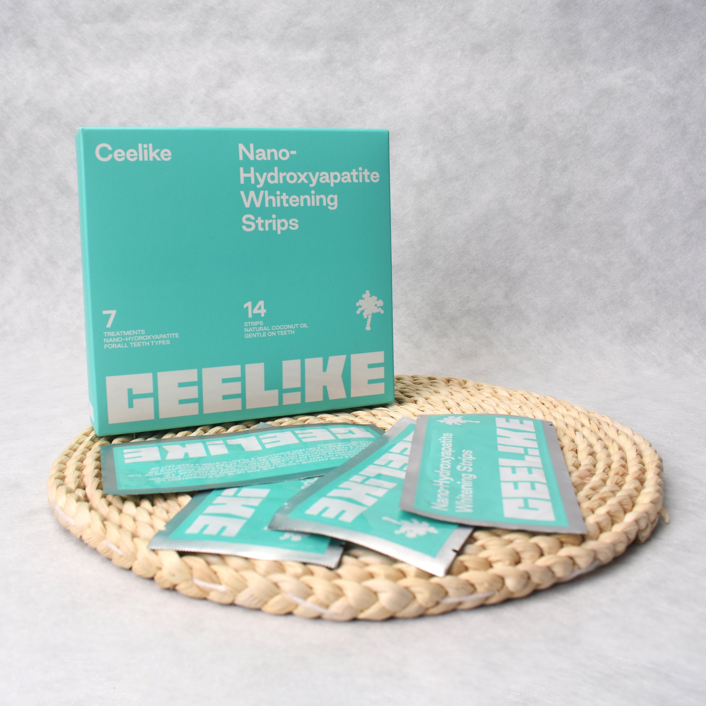 CEELIKE Nano-Hydroxyapatite Teeth Whitening Strips