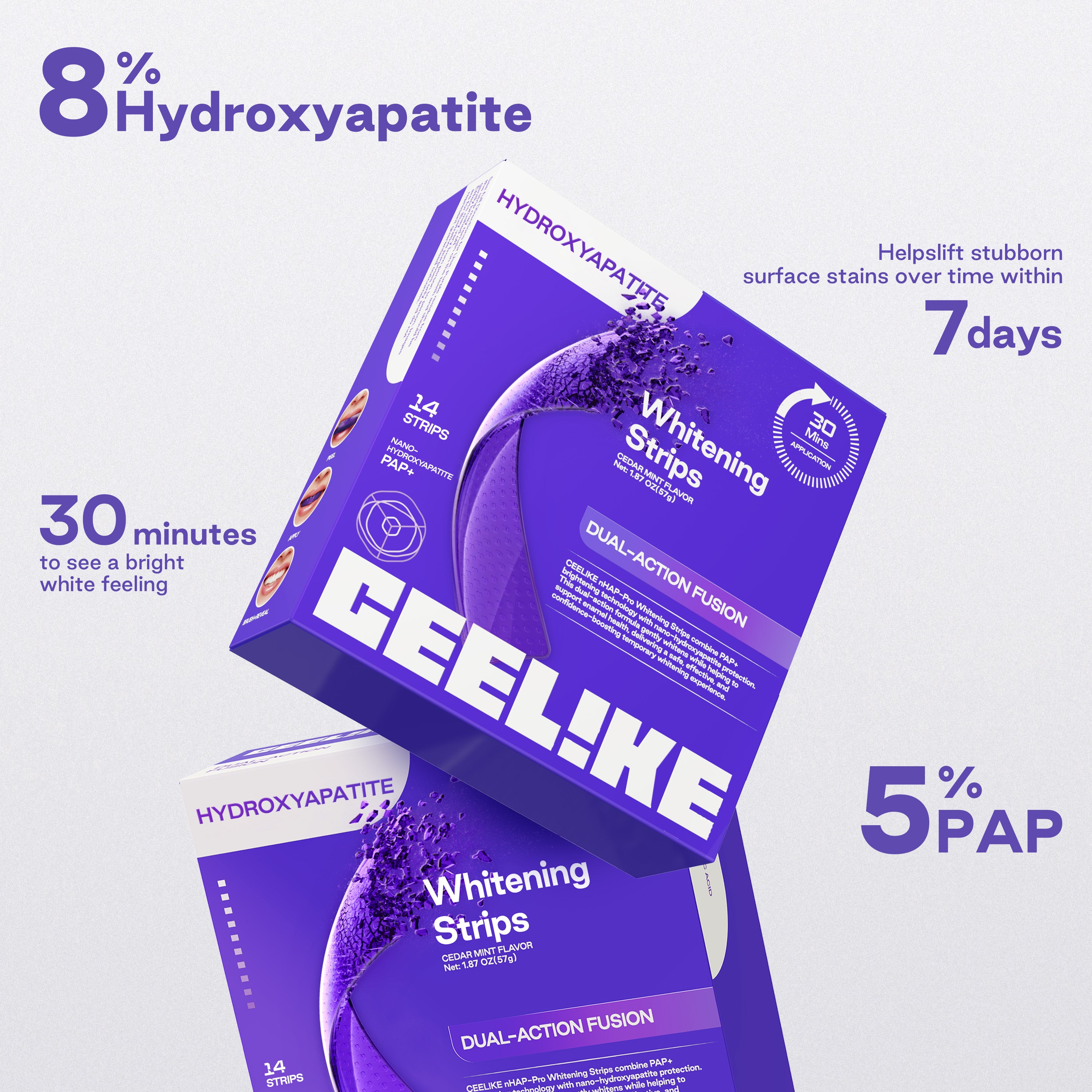 CEELIKE nHAP-Pro Whitening Strips