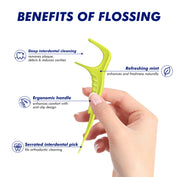 CEELIKE 2-in-1 Floss & Interdental Pick — Easy Daily Care