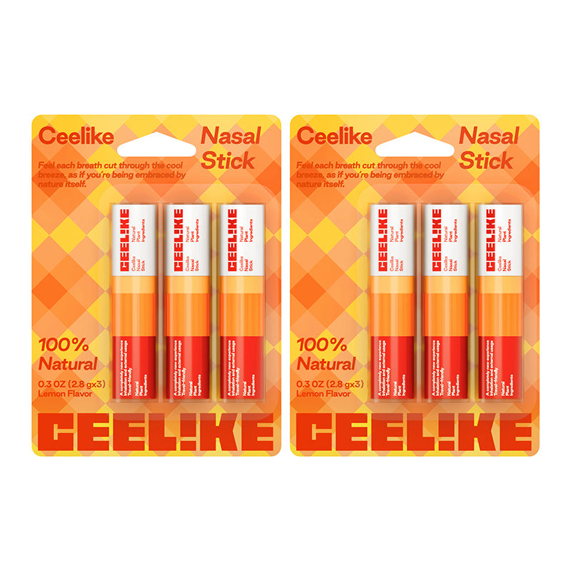 CEELIKE Nasal Stick | Mint & Citrus Aroma | Portable Stick