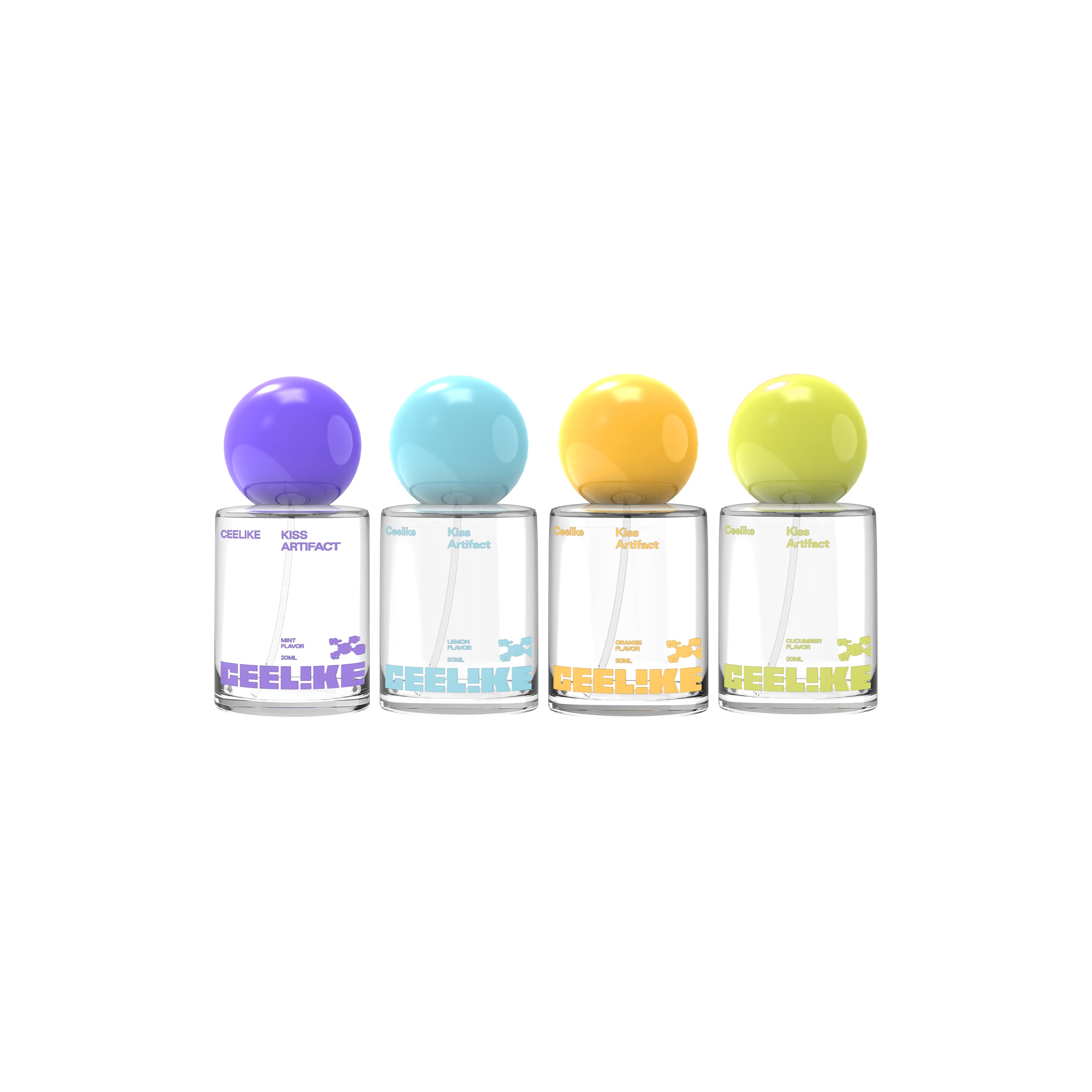 CEELIKE Mist Set — 4 Flavors of Probiotic Freshness