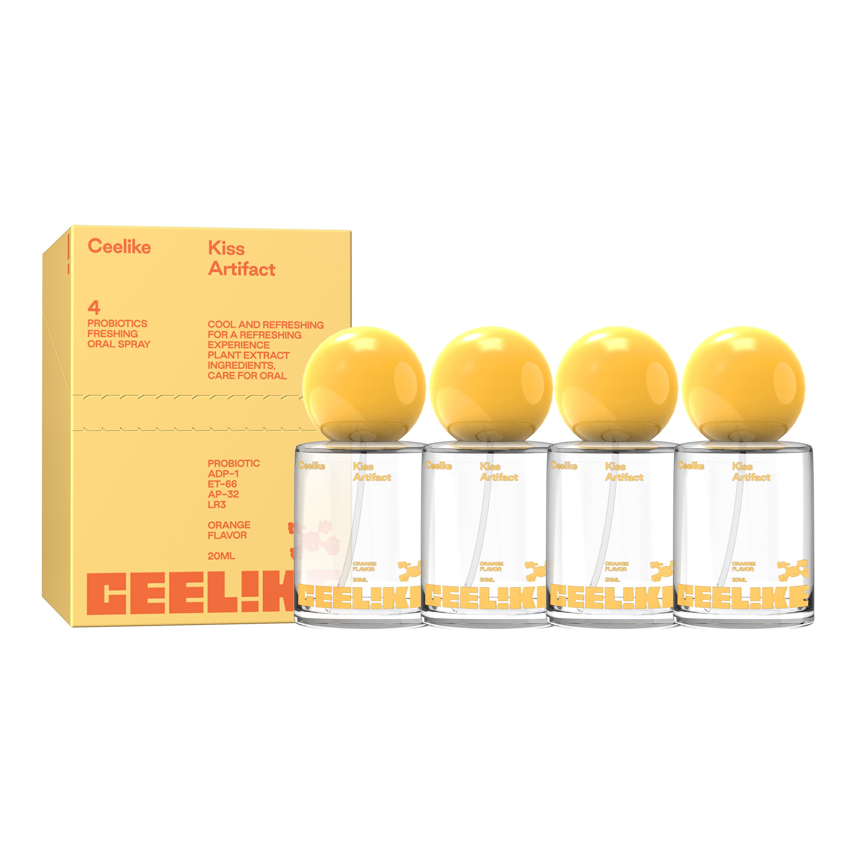 CEELIKE Smile Mist 20ml — Zesty Orange & Probiotics